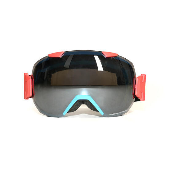 FTWO Snowboard Brille Ride Sondermodell One Size Rot