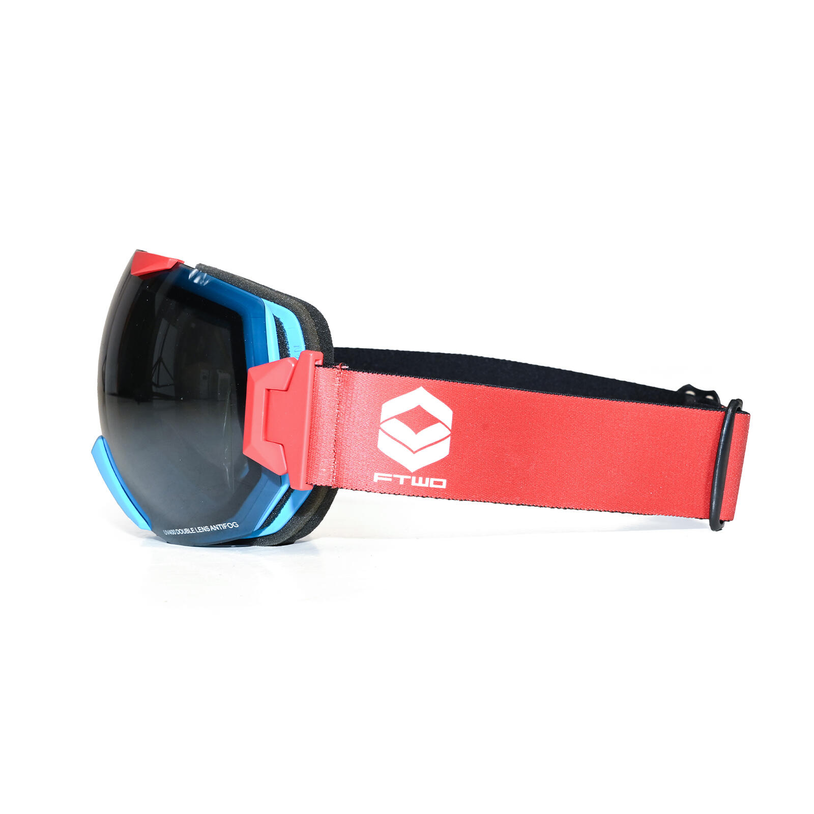 Gafas de snowboard FTWO Ride edición especial talla única rojo 3/4