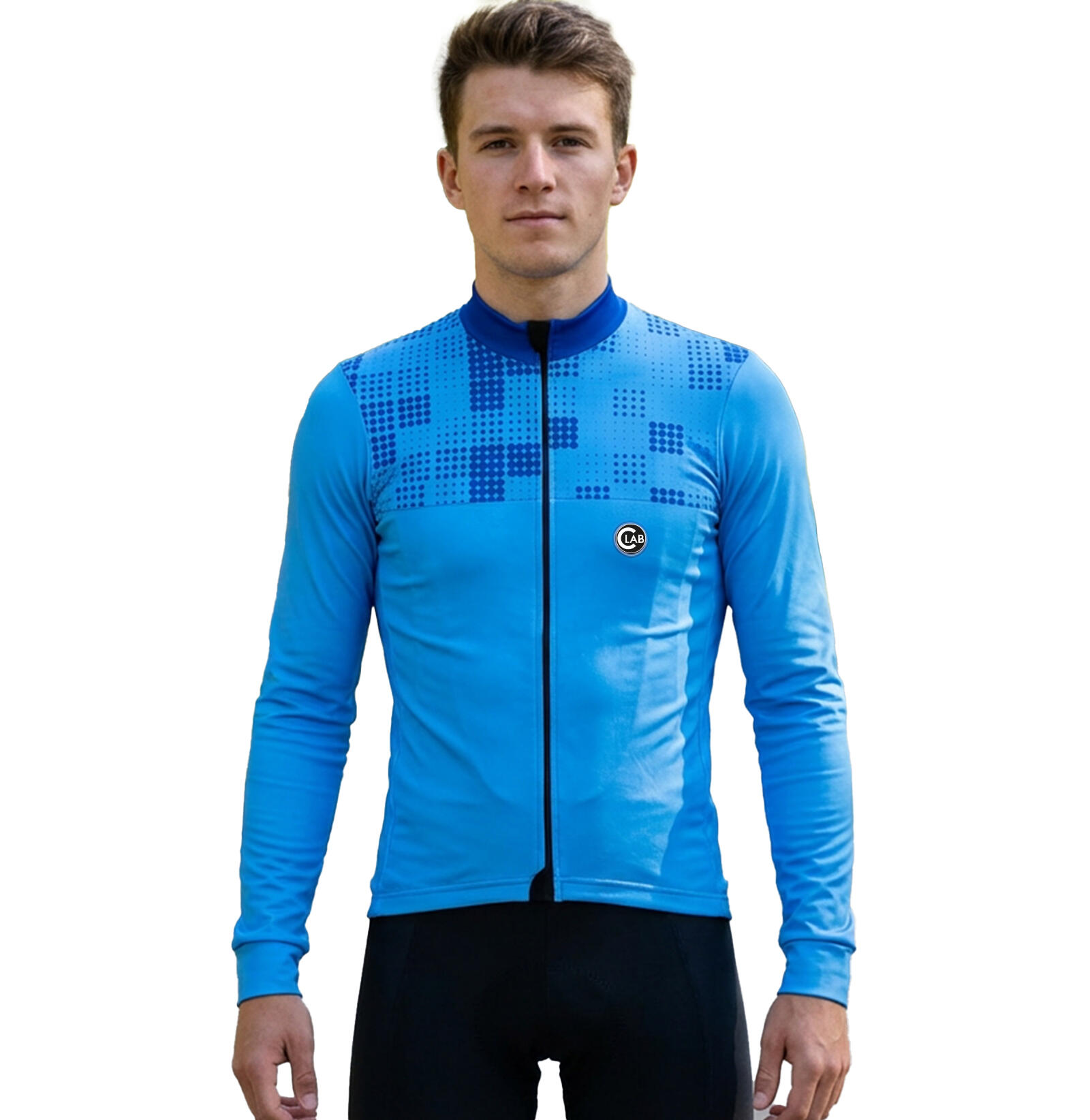 C-LAB Ordino long-sleeve fleeced cycling jersey