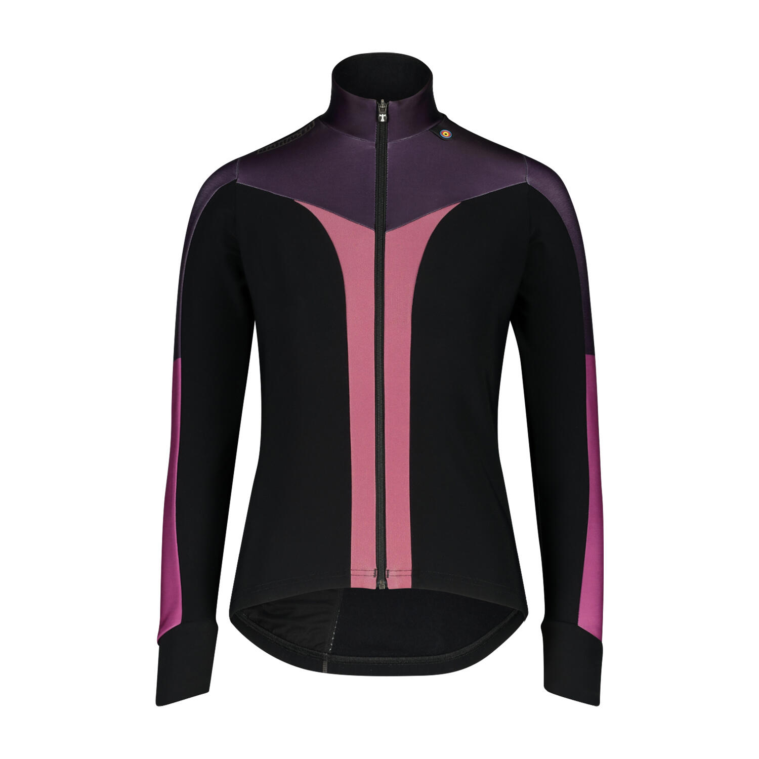 Bioracer - Maillot Manches Longues Femme Bioracer Vesper Tempest Thermal - Maillot Manches Courtes - Rose|violet - Decathlon