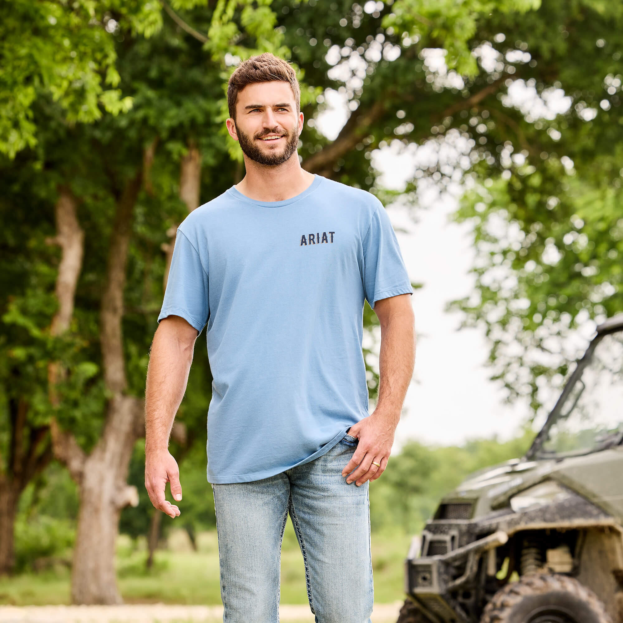 T-Shirt Ariat Blazing Saddle 6/6