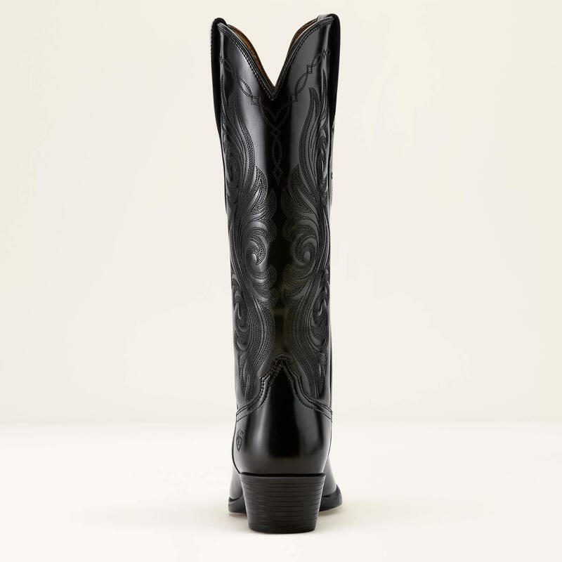 Bottes Western Ariat Femme - Pointure 7.5 B - Cuir Marron Et Turquoise - Occasion