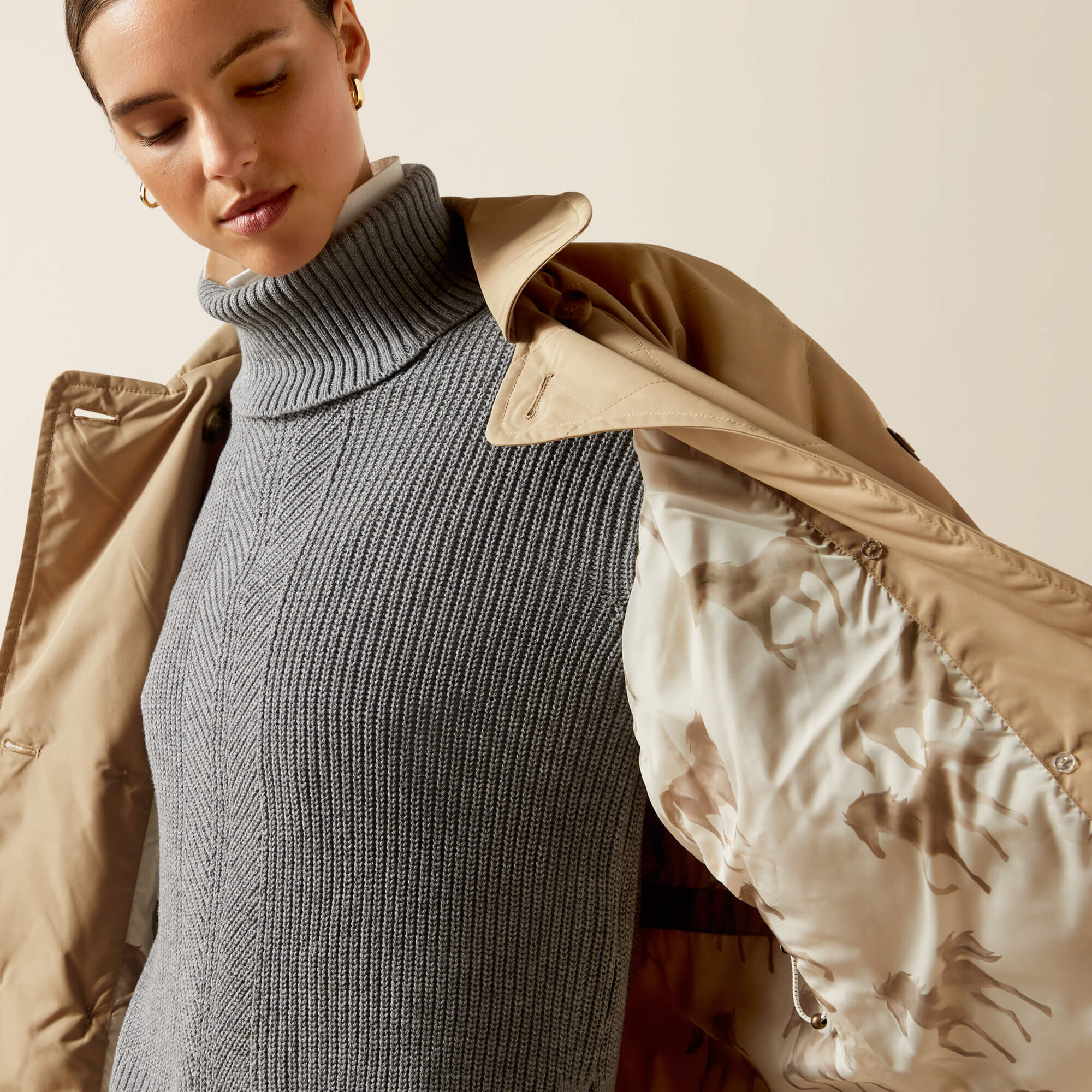 ARIAT Cappotto Donna Con Tessuto DuraStretch E Pannelli Idrorepellenti - Caldo E Resistente