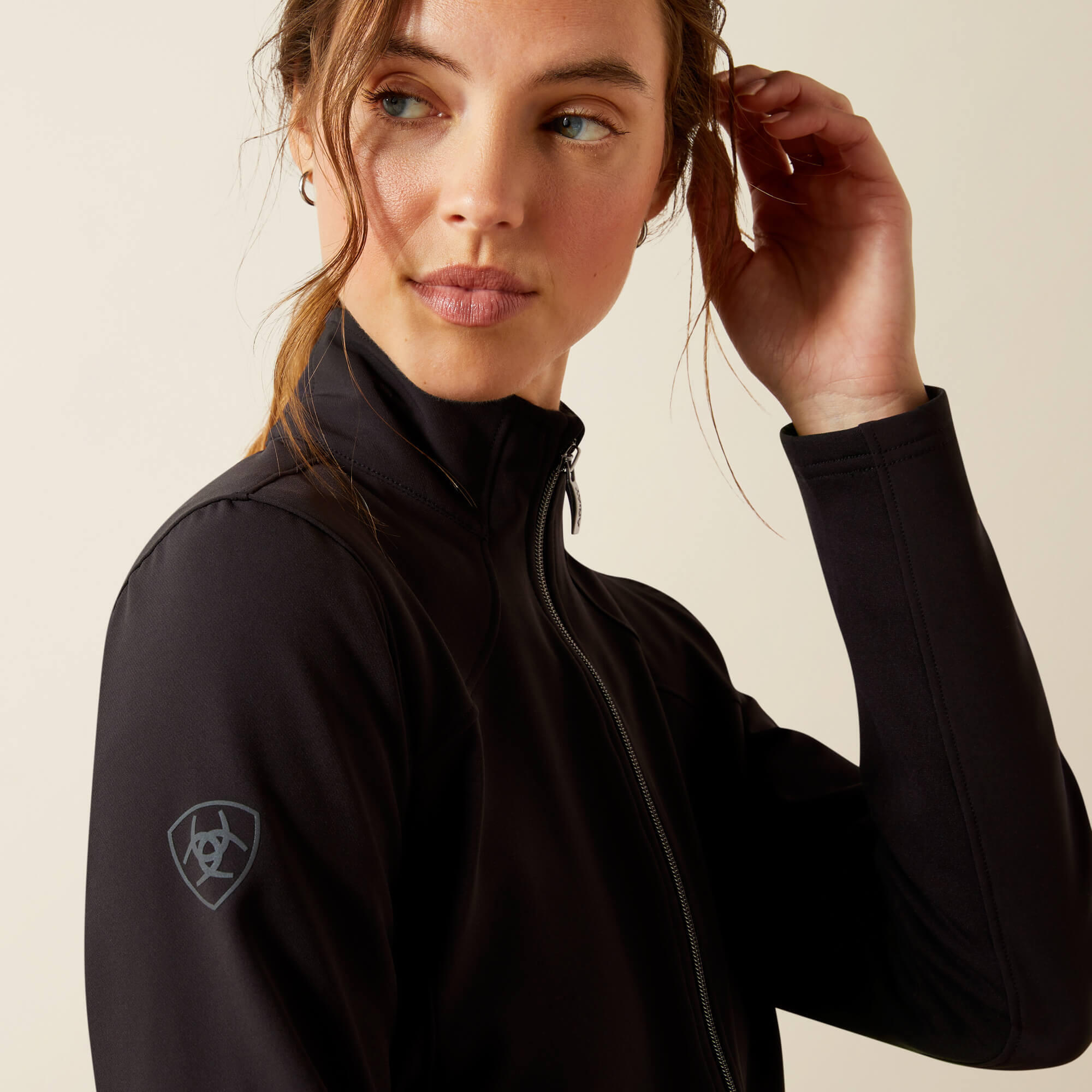Giacca da equitazione da donna con zip Ariat Boreas 3/5