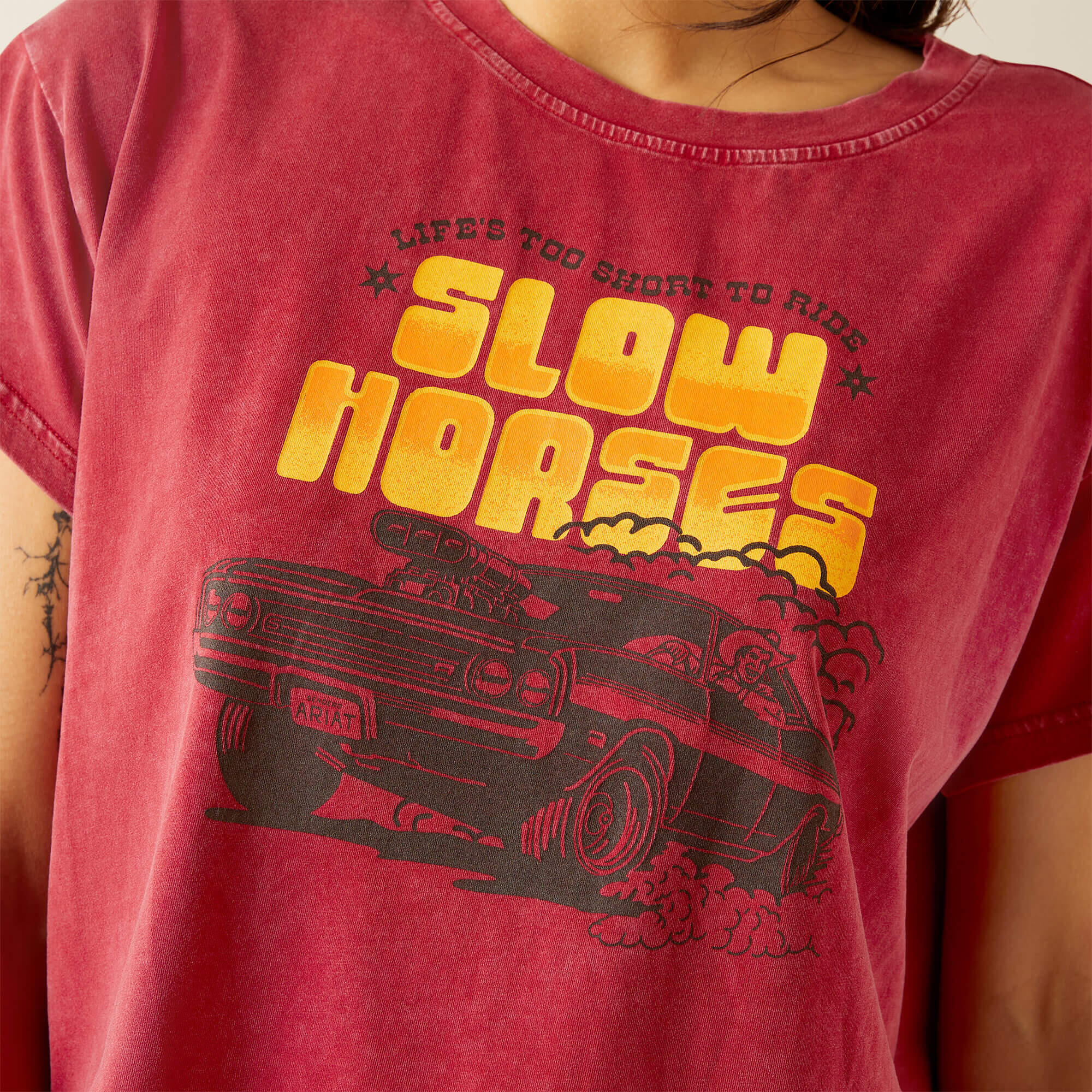 Camiseta de mujer Ariat Sendero Slow Horses 5/5