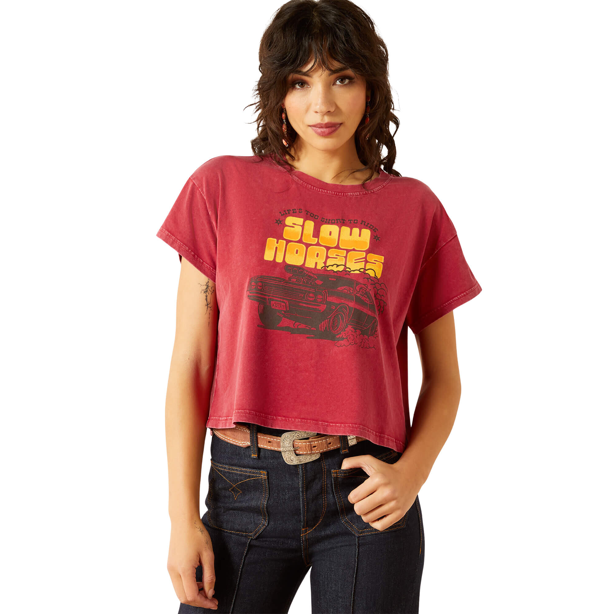 ARIAT T-shirt da donna Ariat Sendero Slow Horses