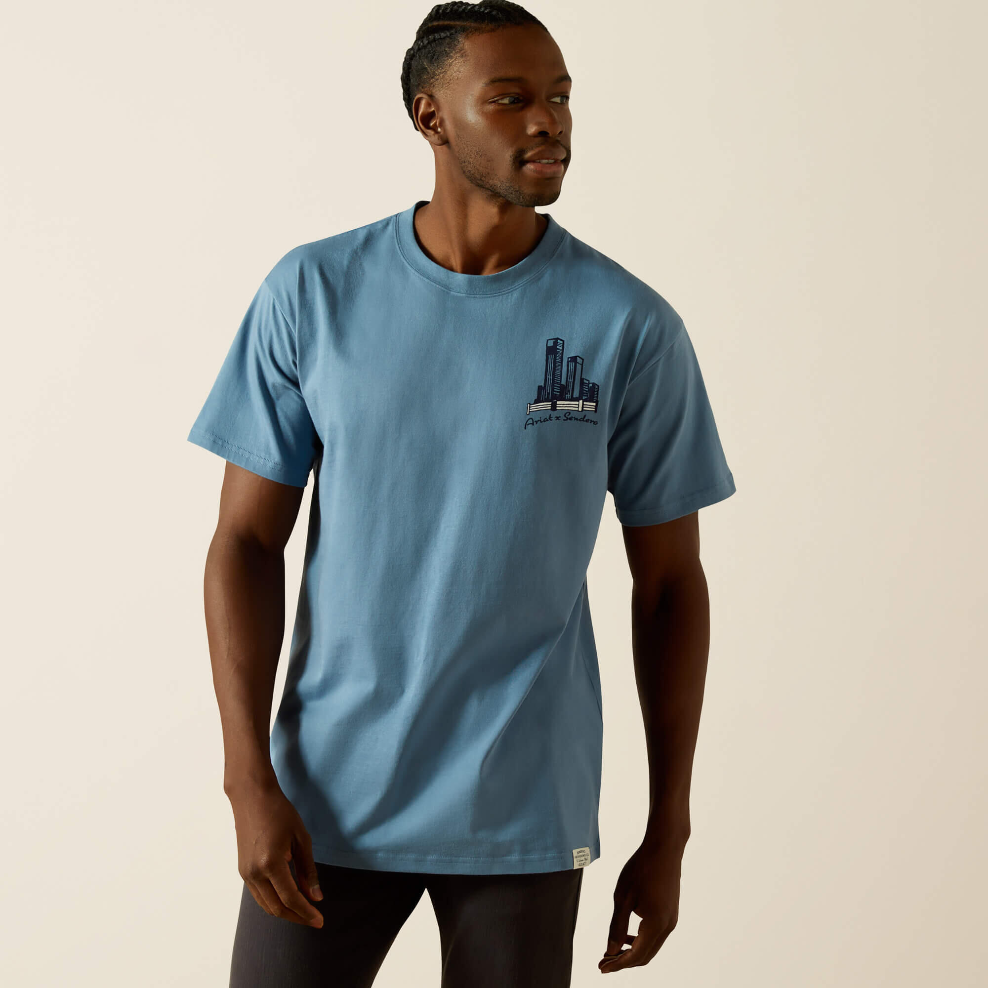 T-shirt Ariat Sendero Country Fences 3/7