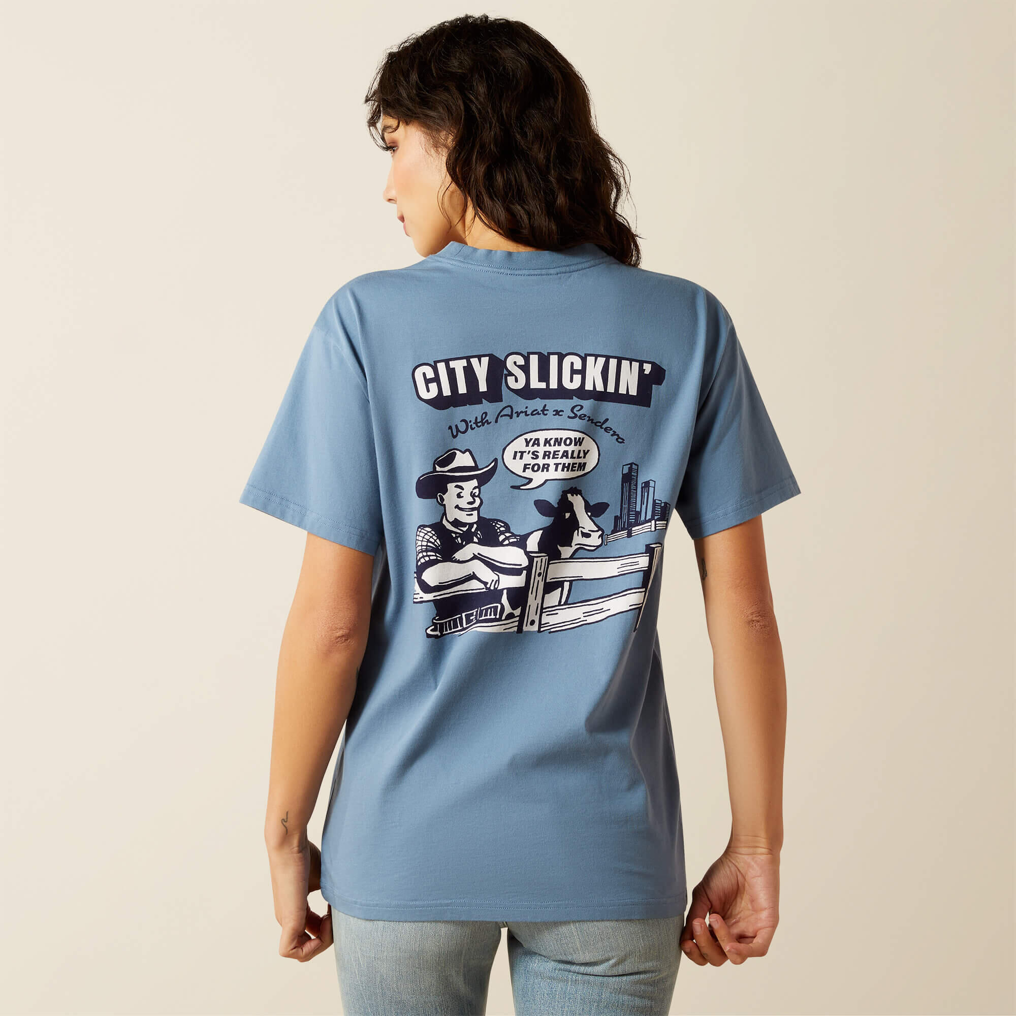 T-shirt Ariat Sendero Country Fences 5/7