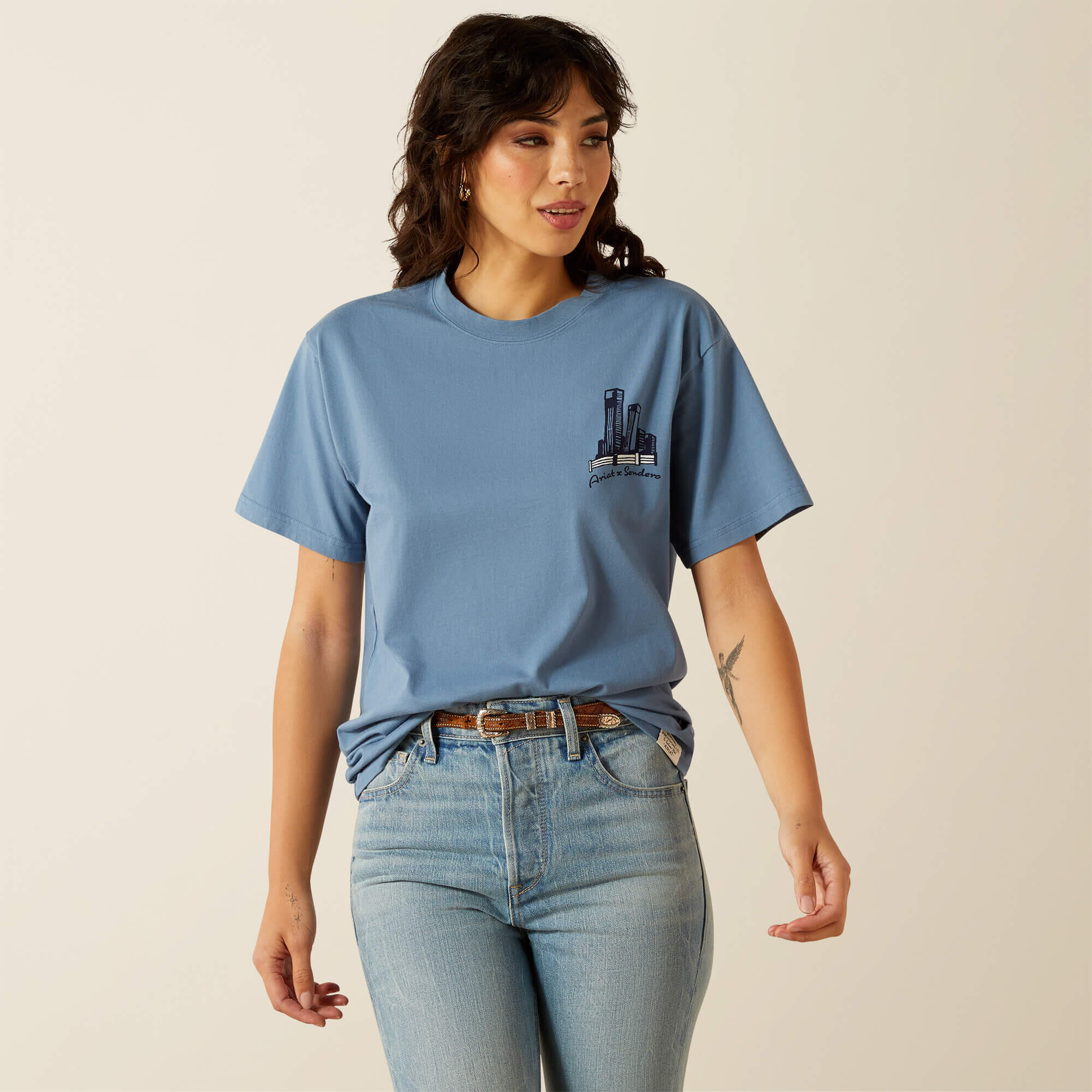 T-shirt Ariat Sendero Country Fences 4/7
