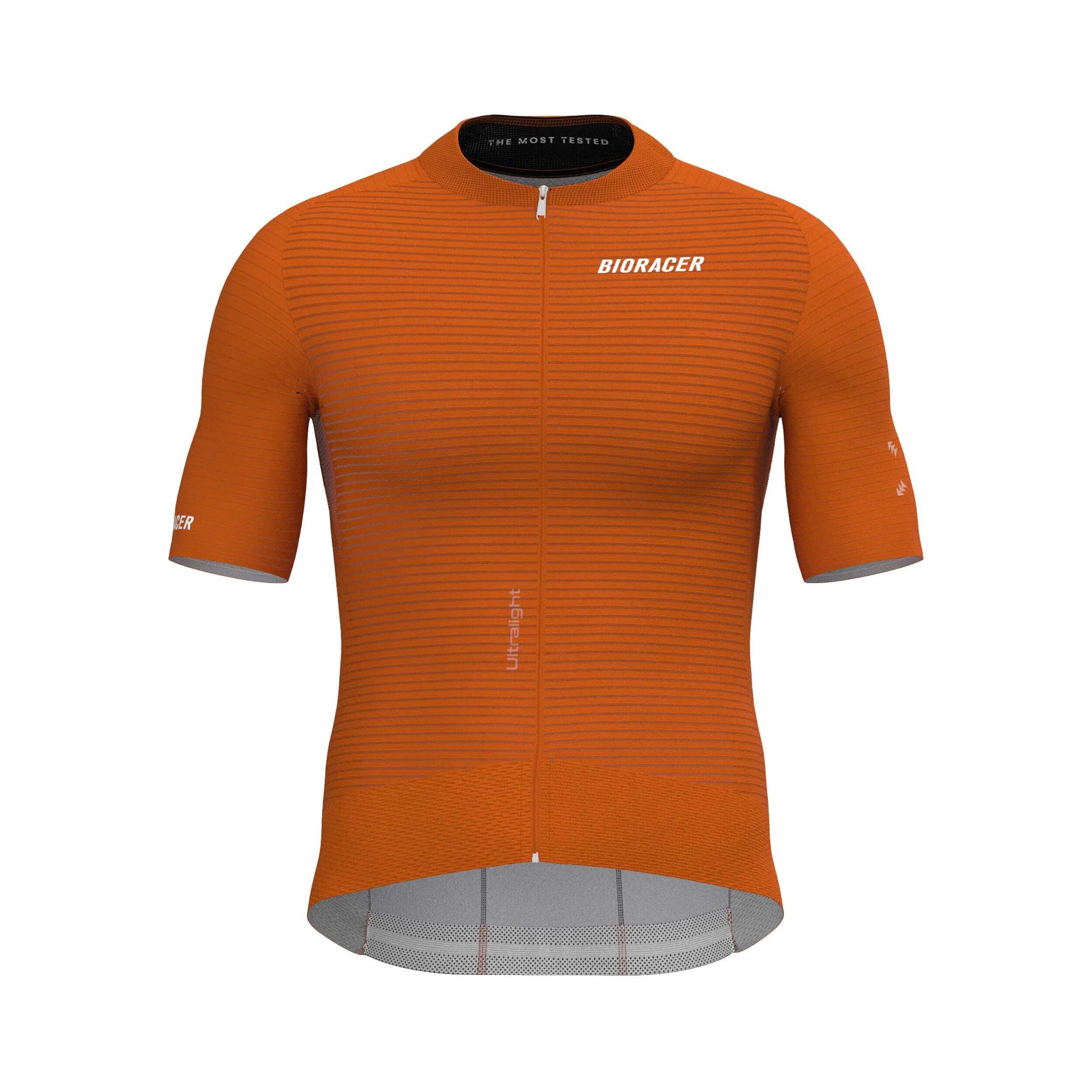 Bioracer - Maillot Bioracer Epic Ultralight - Maillot Manches Courtes - Orange - Decathlon