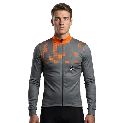 Gefüttertes Langarm-Radtrikot Ordino