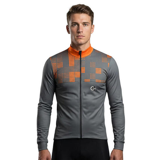 Gefüttertes Langarm-Radtrikot Ordino
