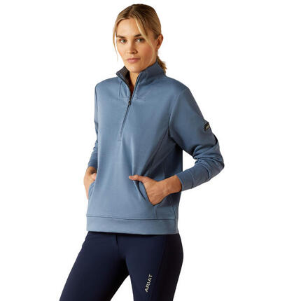 Damen Polarfleece 1/2 Zip Ariat Montadale