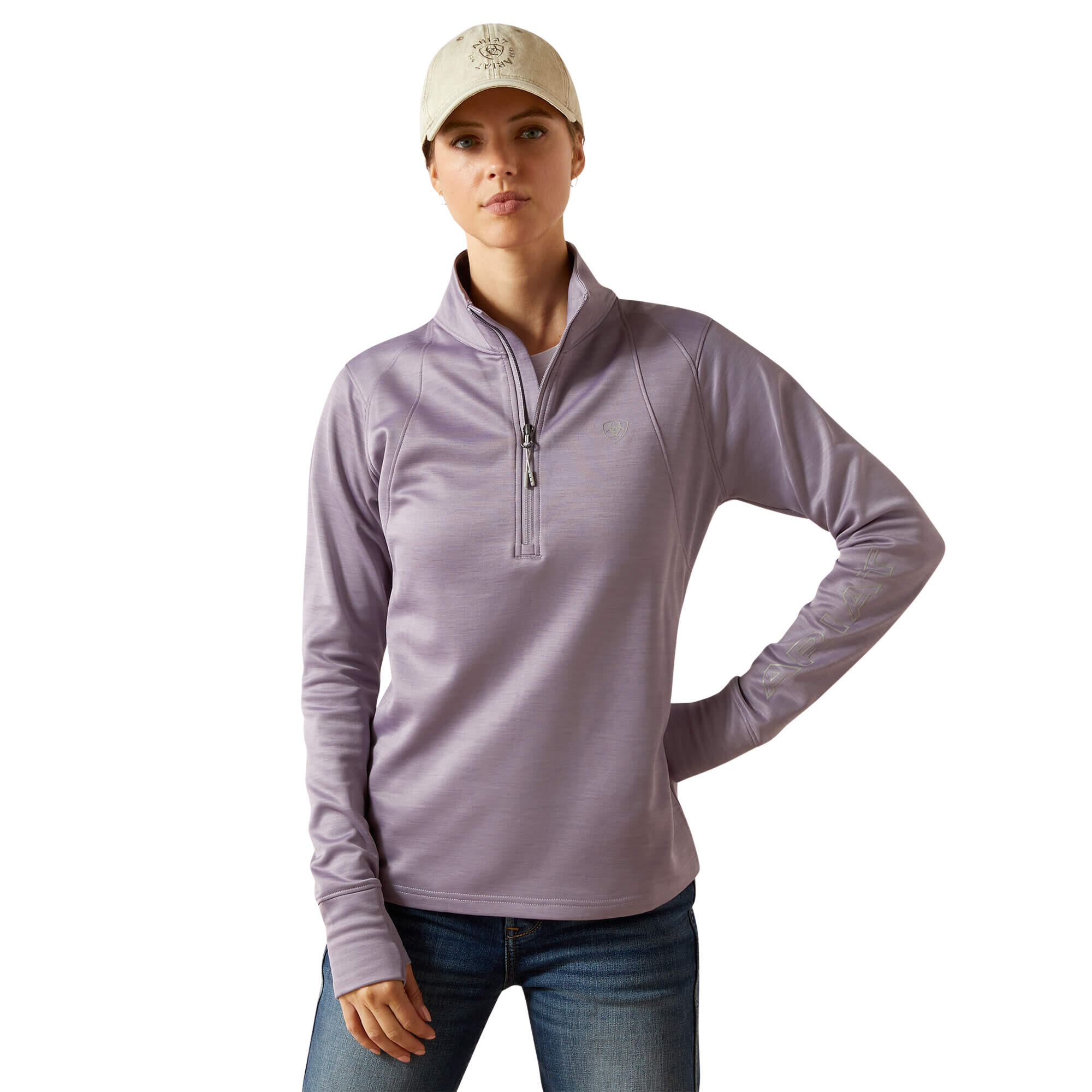 Polaire Femme Patagonia Better Sweater 1/4 Zip Gris