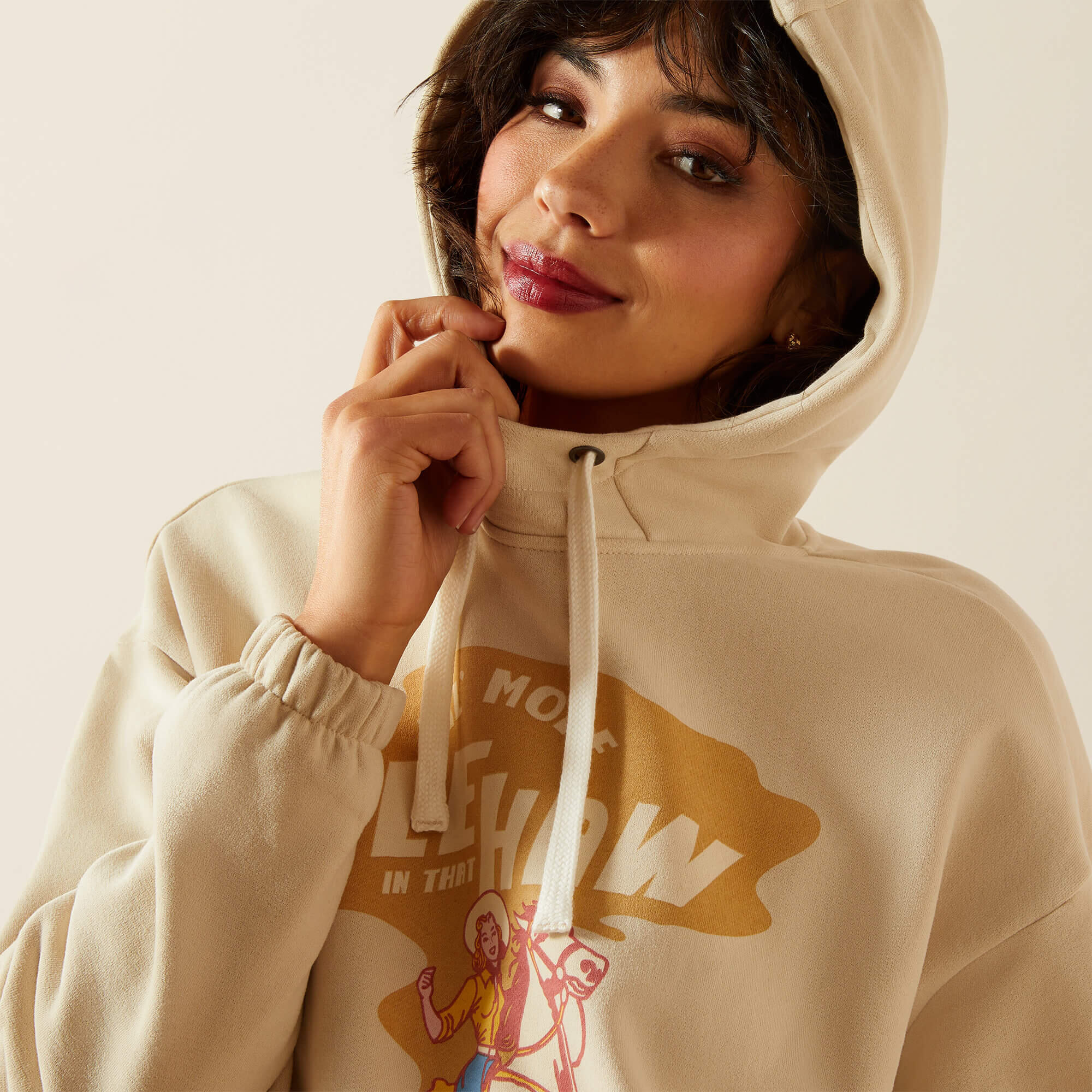 Felpa con cappuccio da donna Ariat Essential Sendero Yeehaw 4/5