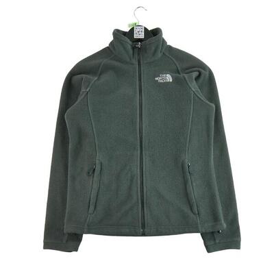 Tweedehands - dames tnf zwarte fleece jas - zeer goede staat