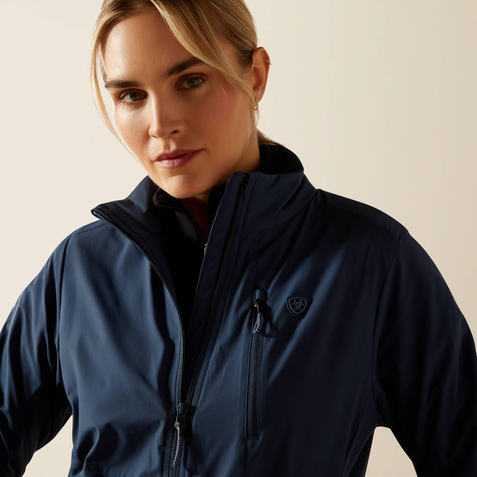Veste équitation full zip femme Ariat Rion StretchShell Insulated 3/5