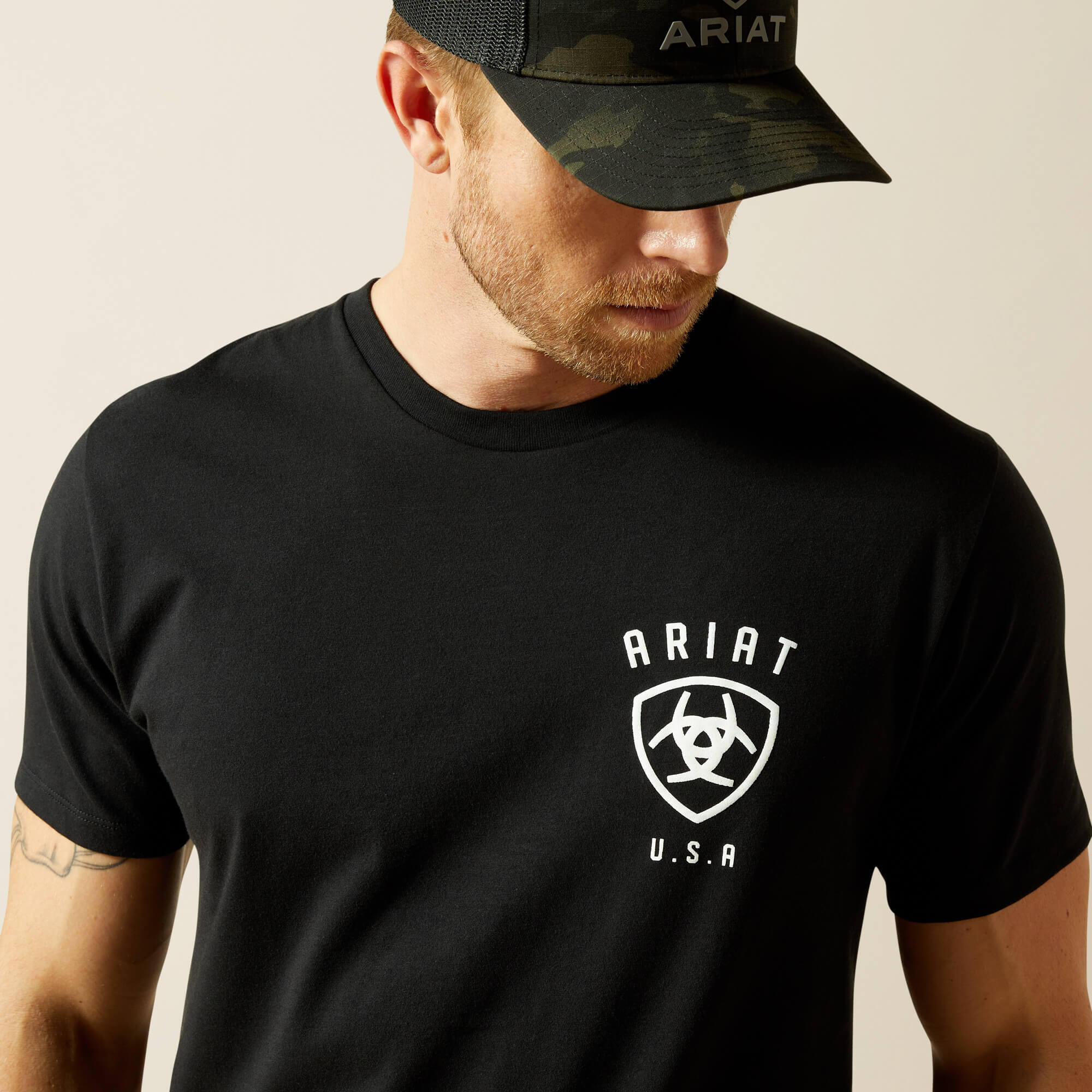 T-shirt Ariat Faded Bull 3/6