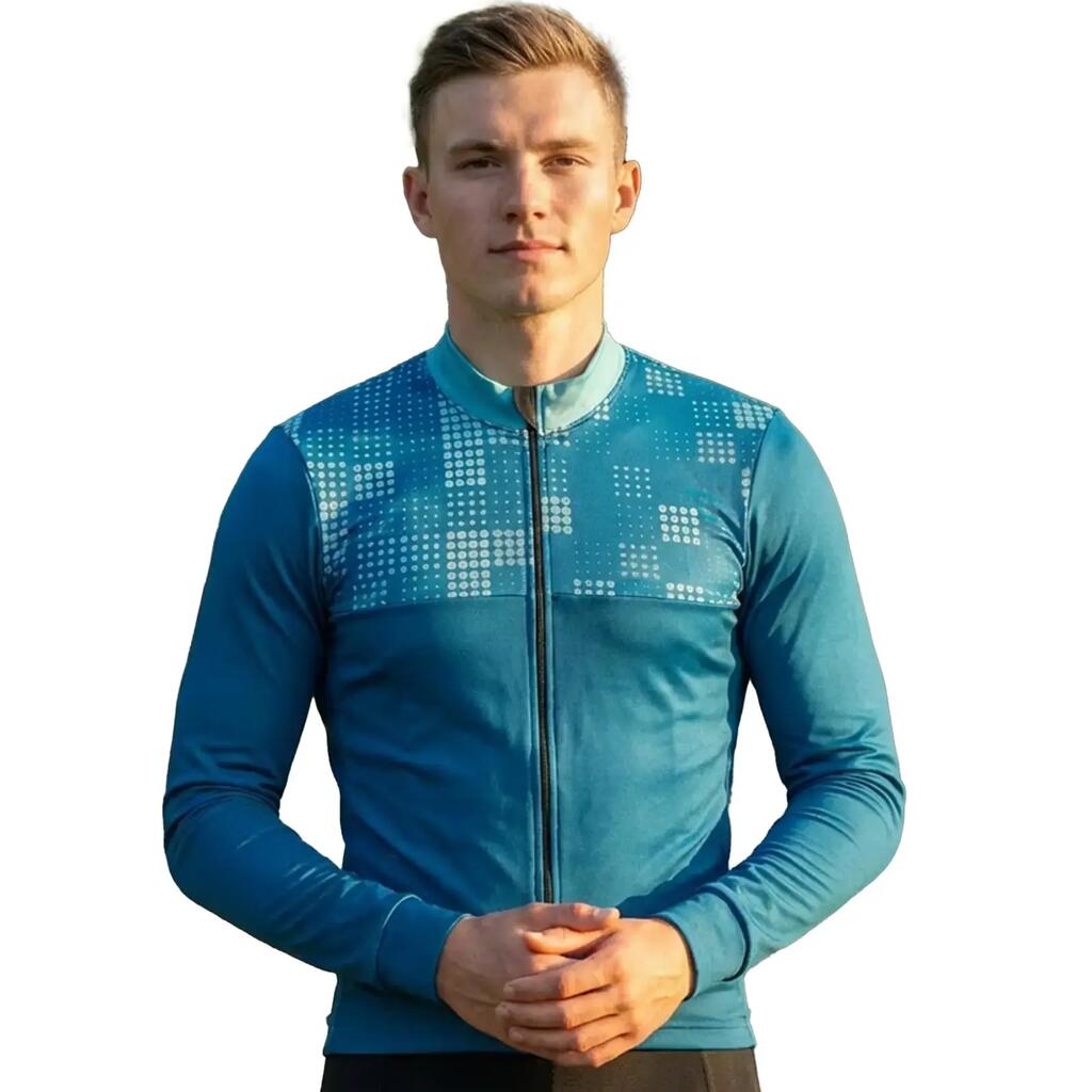 Ordino Long-sleeve Fleeced Cycling Jersey