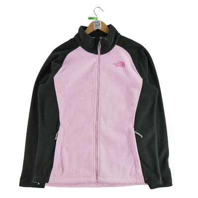 Second life - Damen TNF Pink Fleece Jacke - In sehr gutem Zustand
