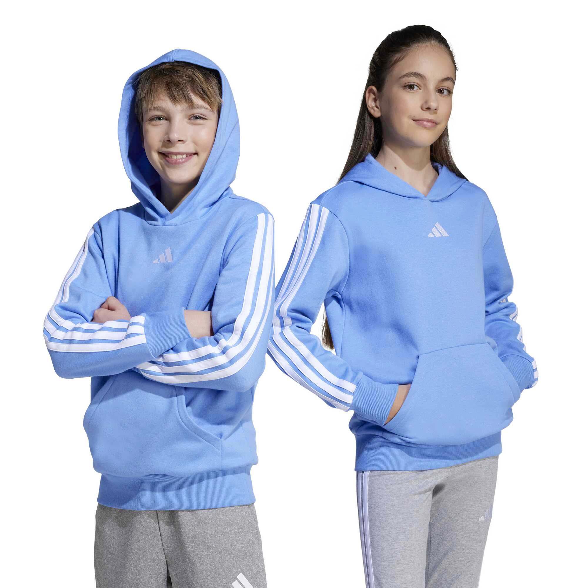 Felpa Adidas Sport J 3S Fl Hd 225 Junior 2/5