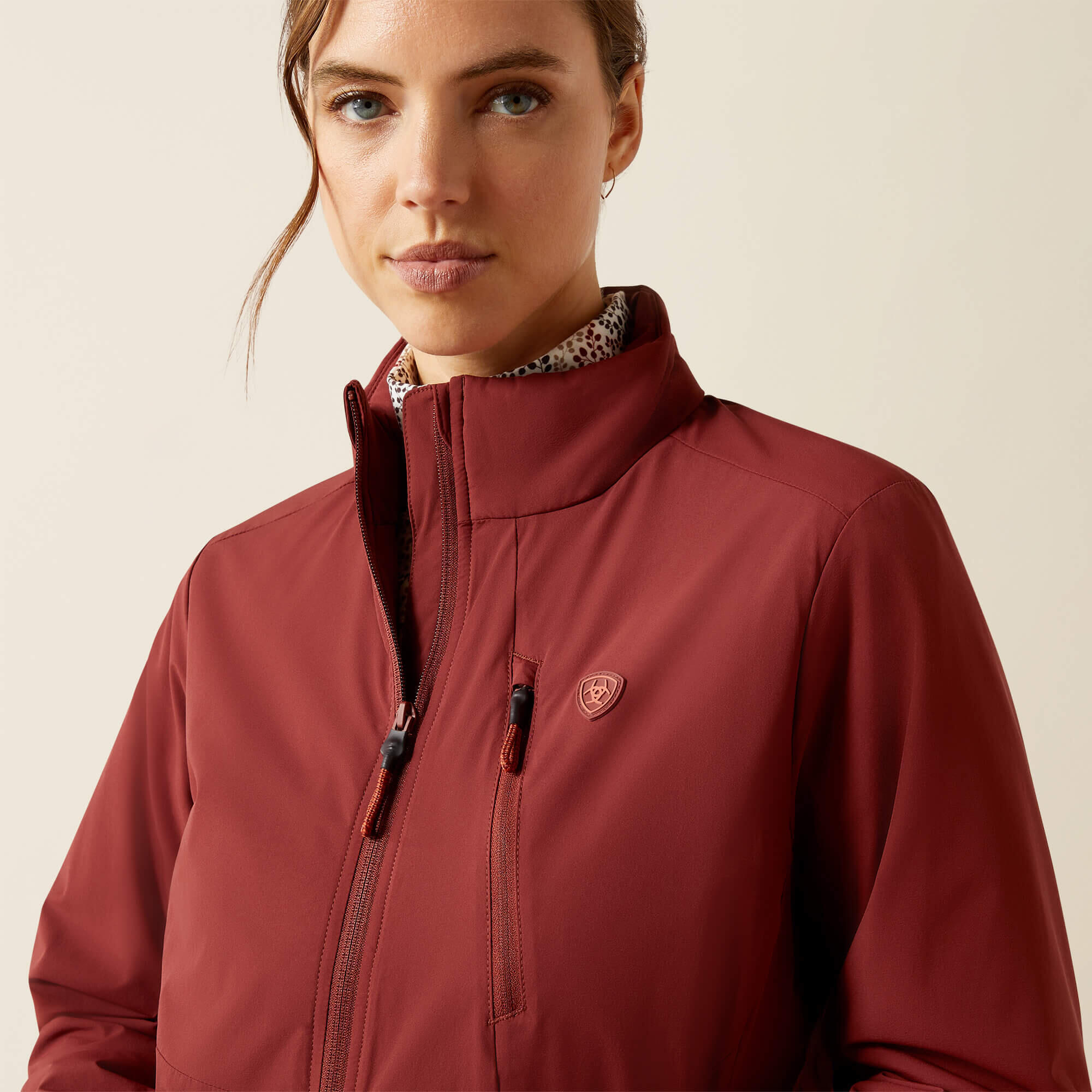 Veste équitation full zip femme Ariat Rion StretchShell Insulated 4/6