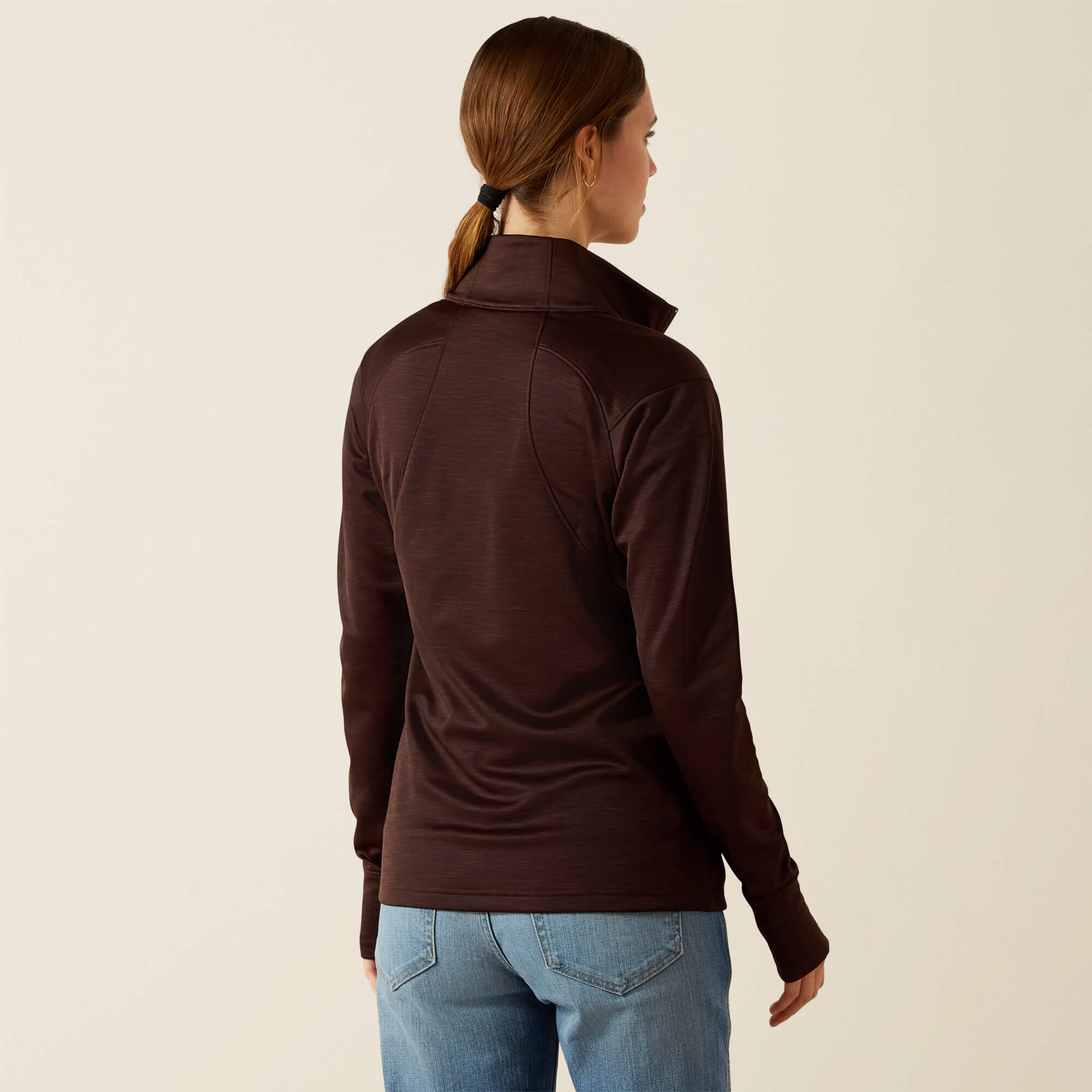 Pile 1/2 Zip donna Ariat Team EQ 2/4