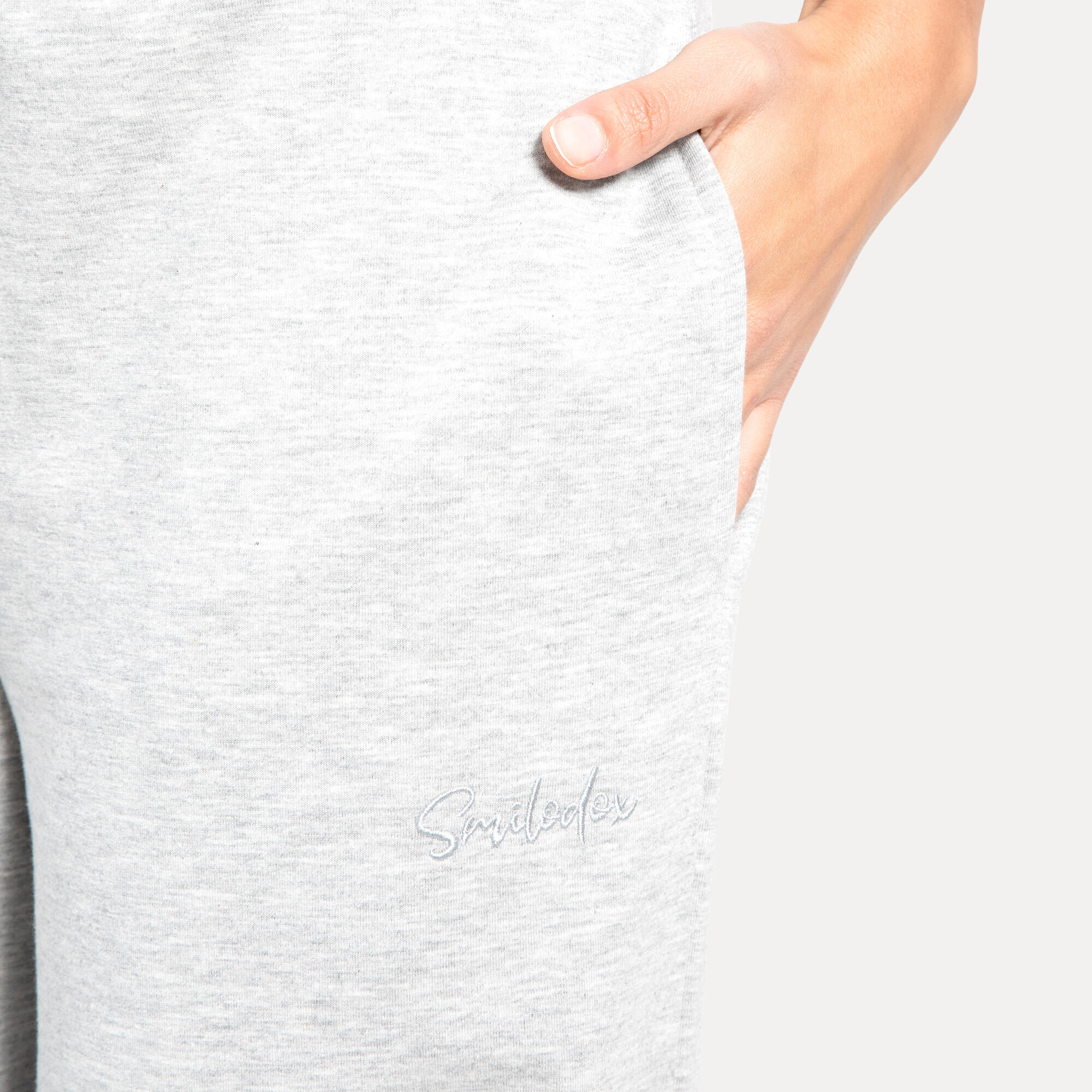 Damen Jogginghose Kanya Grau Melange 4/5