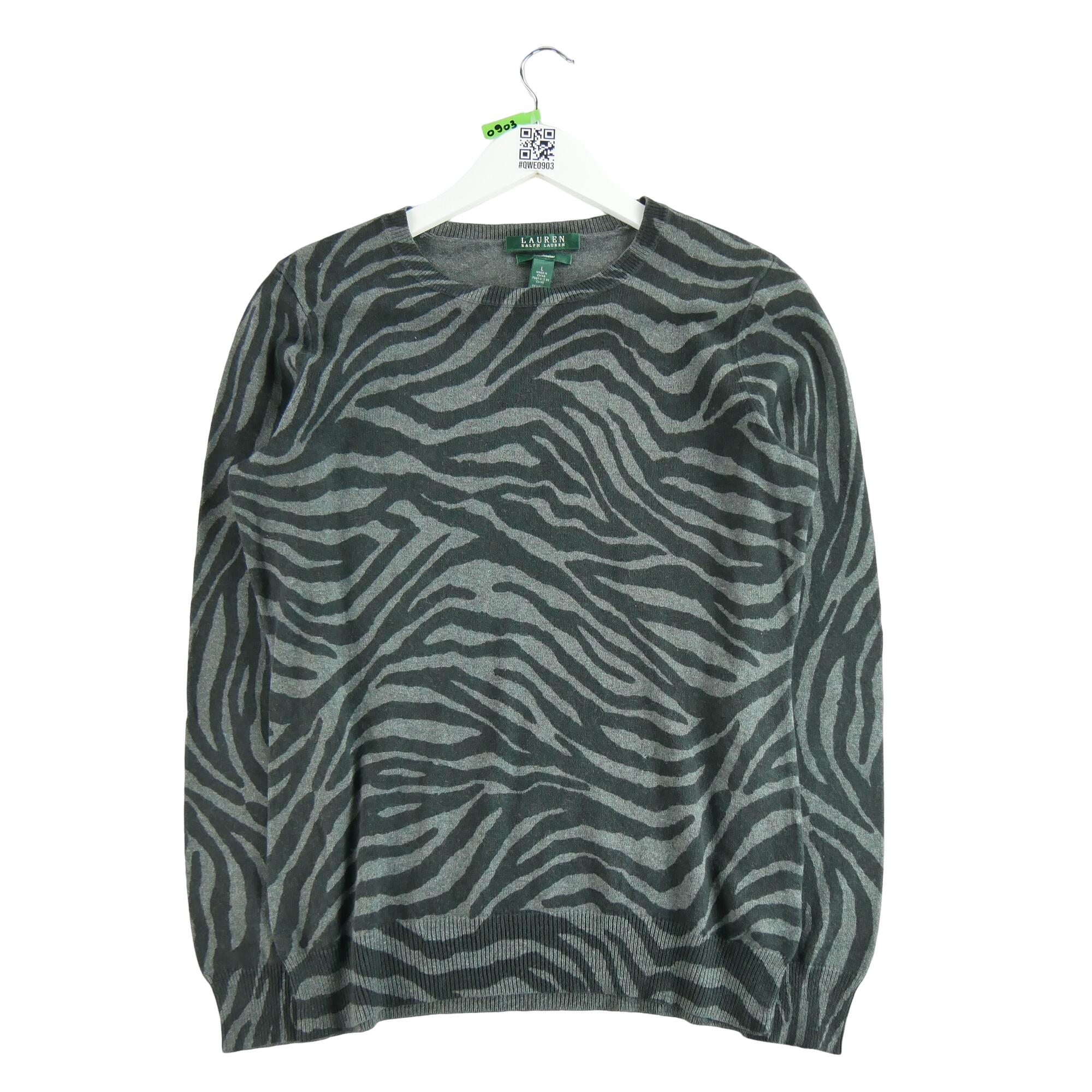 RALPH LAUREN Reconditionné - Pull Femme soie et cachemire - Très Bon État