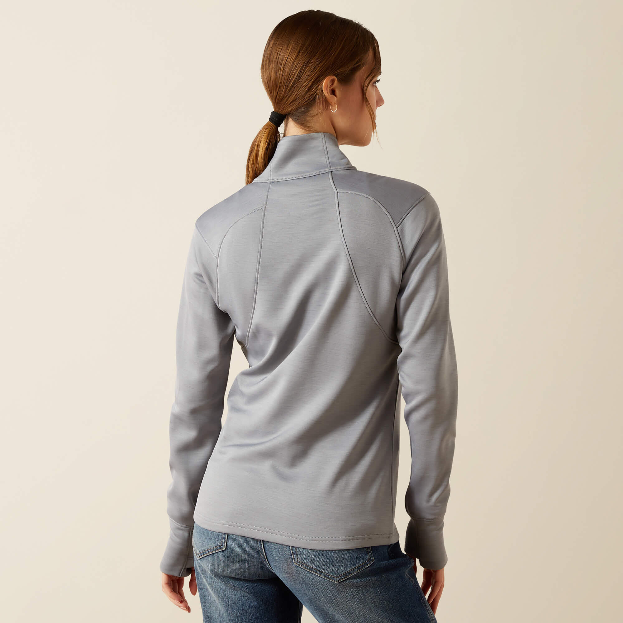 Pile 1/2 Zip donna Ariat Team EQ 2/4