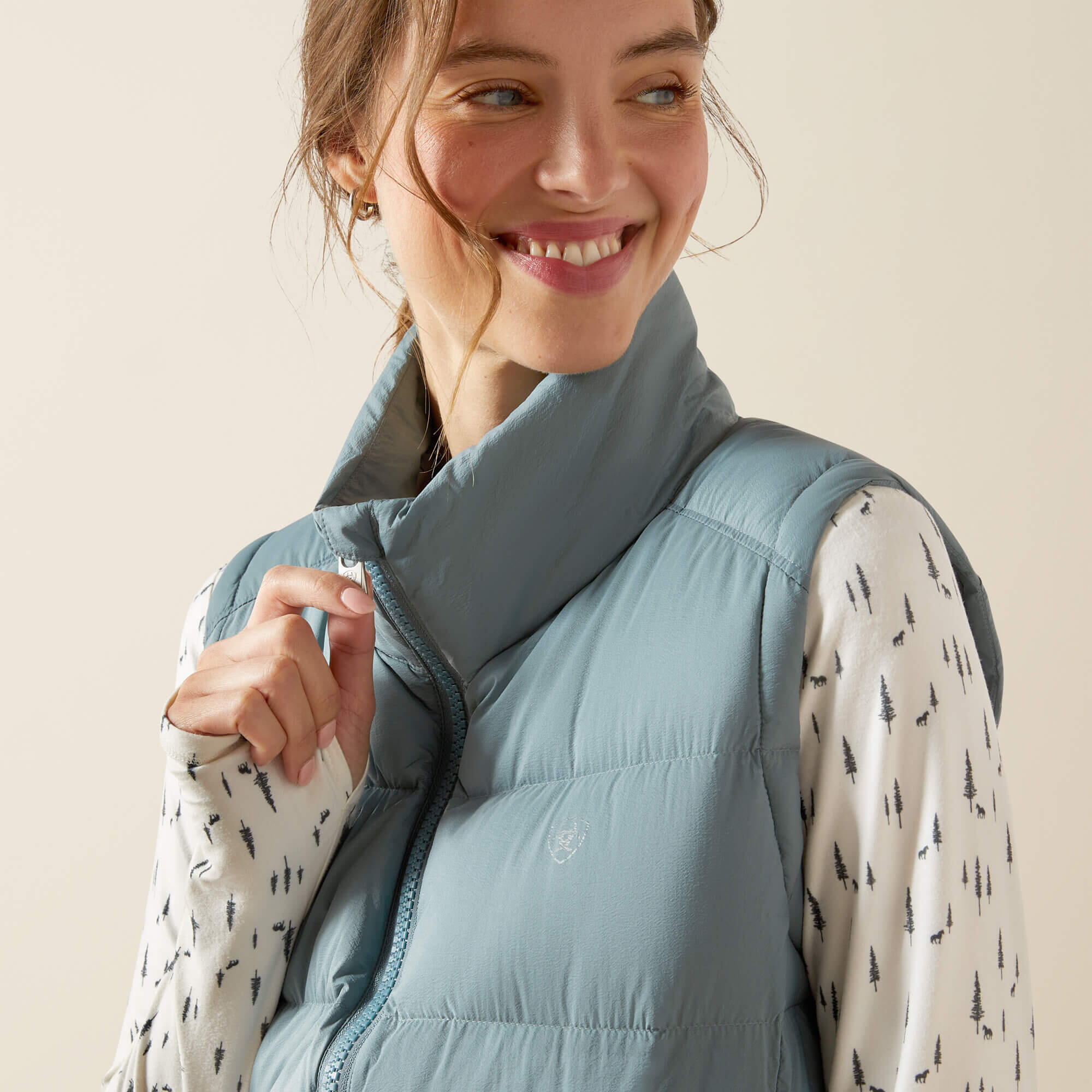 Gilet imbottito da donna Ariat UltraPuff 3/5