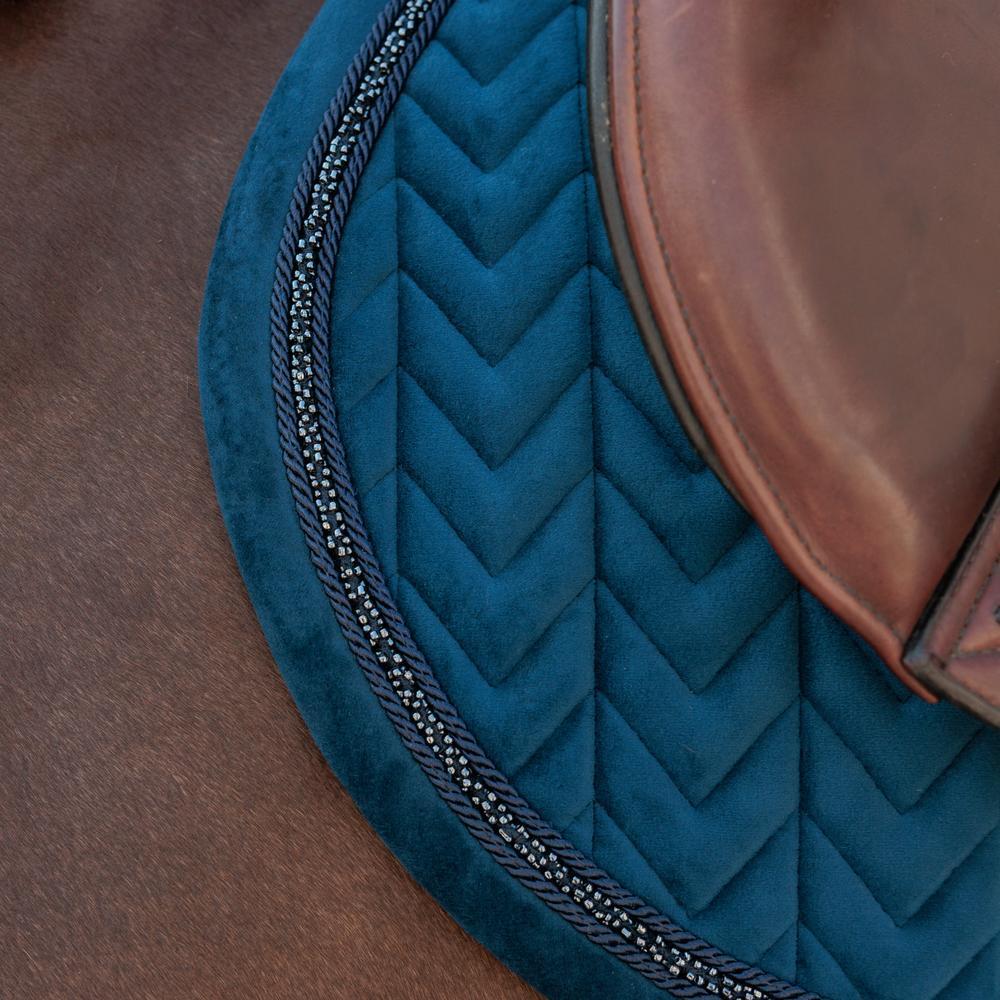 Tapis velvet mini Pearls jumping navy 3/5