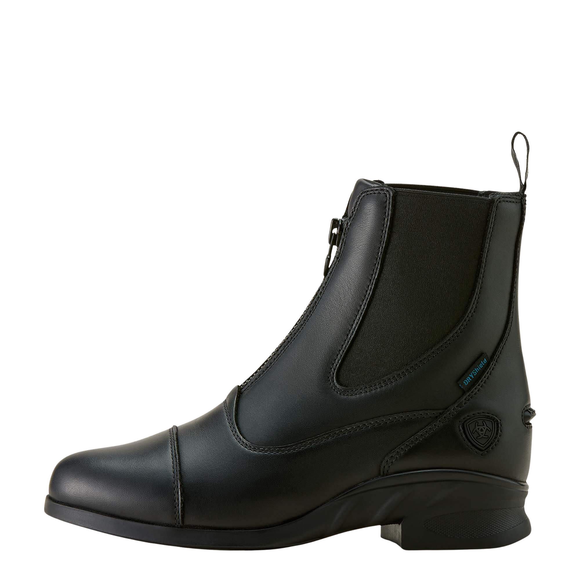 Ariat - Boots D'Équitation Zip Imperméable Femme Ariat Heritage - Boots D'Équitation - Noir - Decathlon