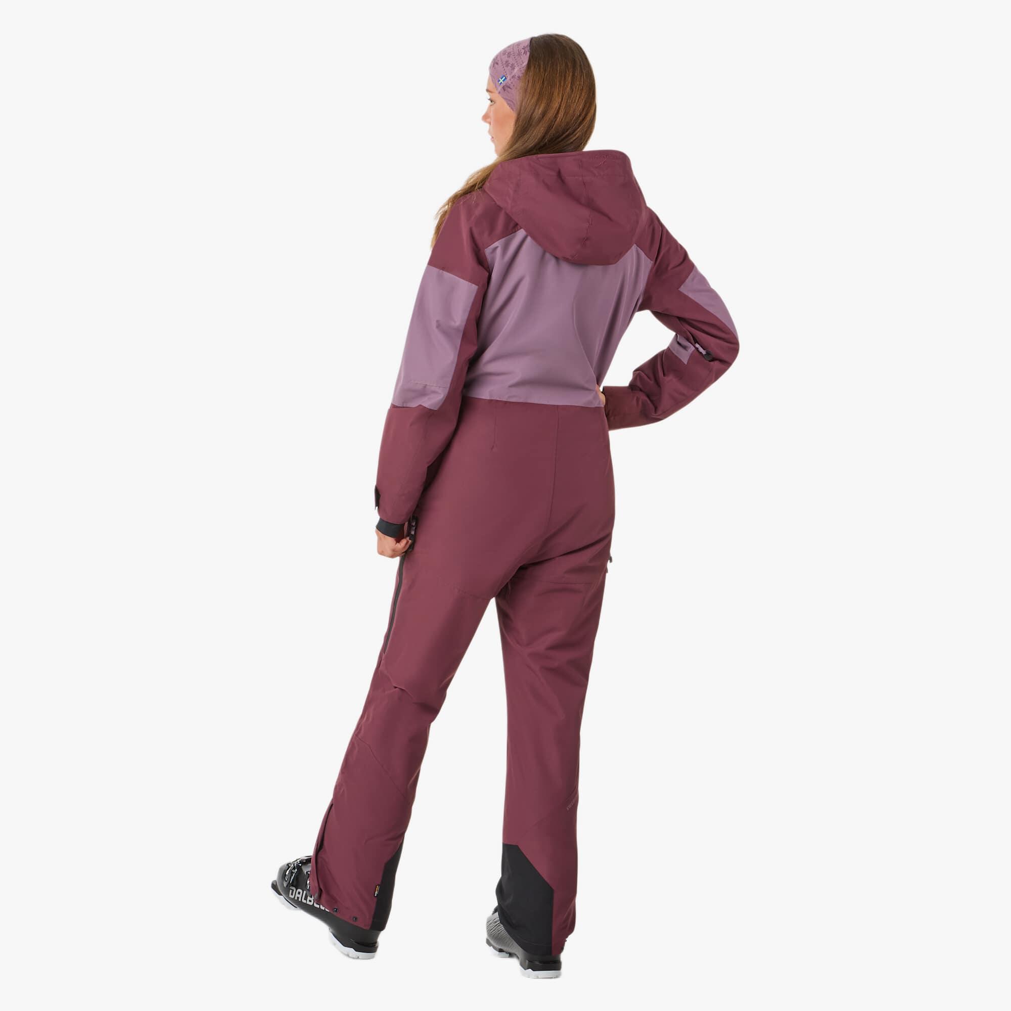 Women skiing winter overall waterproof windproof breathable Freeride II 2/7