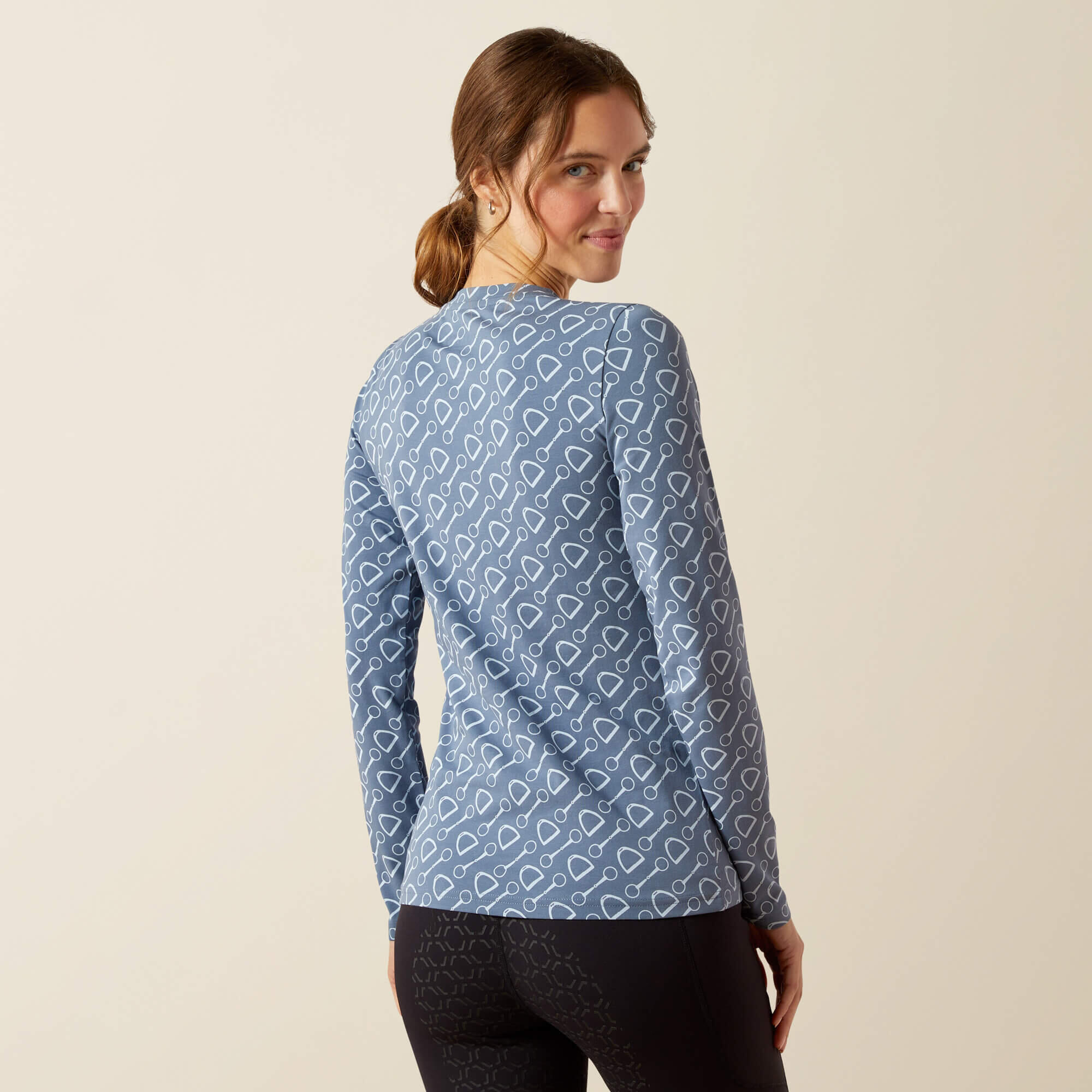 T-shirt manches longues femme Ariat Hardware Print 2/4
