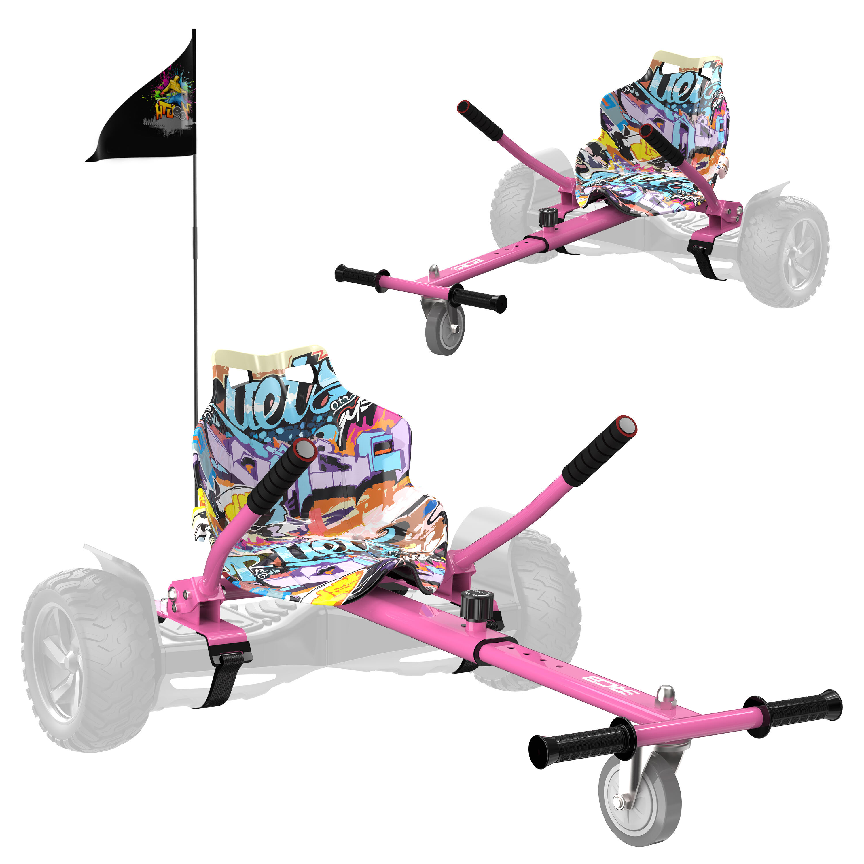 Hoverboards con Go-Kart de 8.5 Pulgadas, Bluetooth RCB-HY-A16 2/7