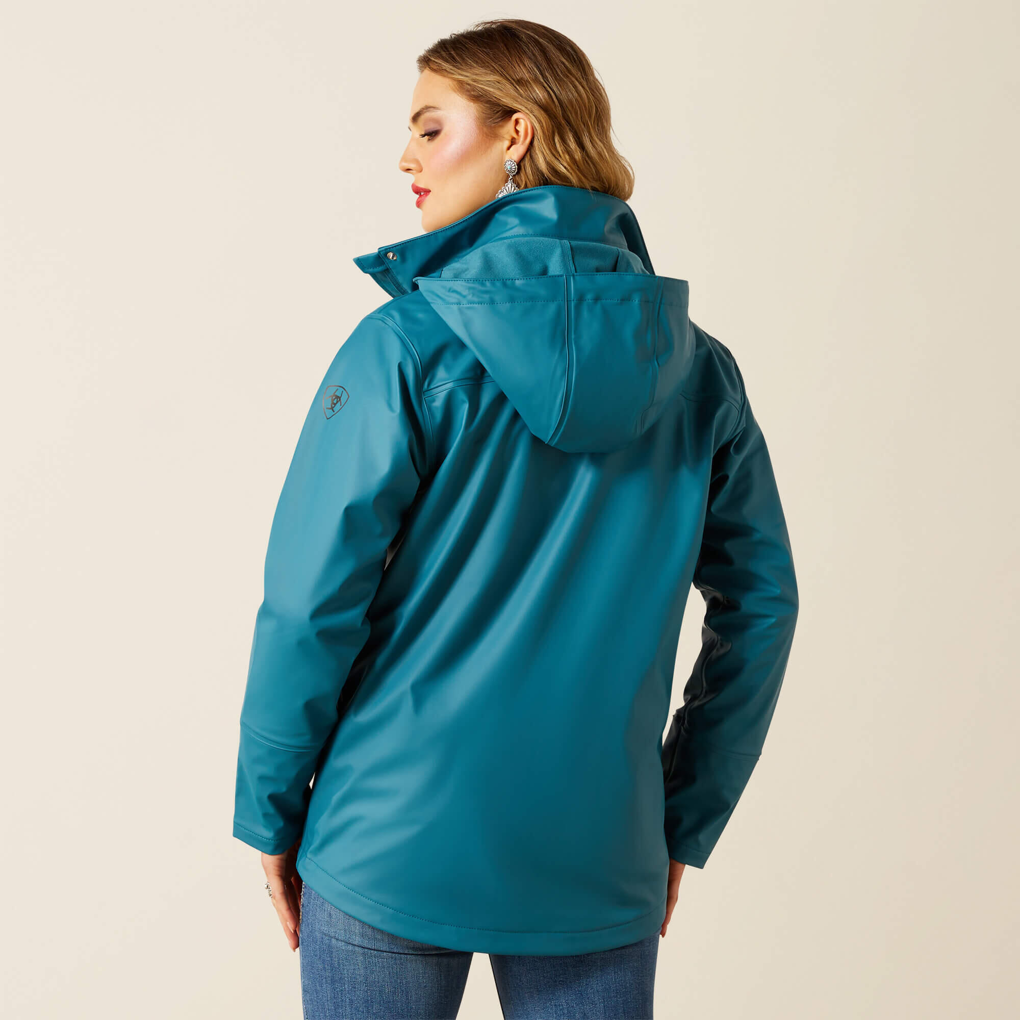Veste imperméable équitation femme Ariat Drizzle 2/5