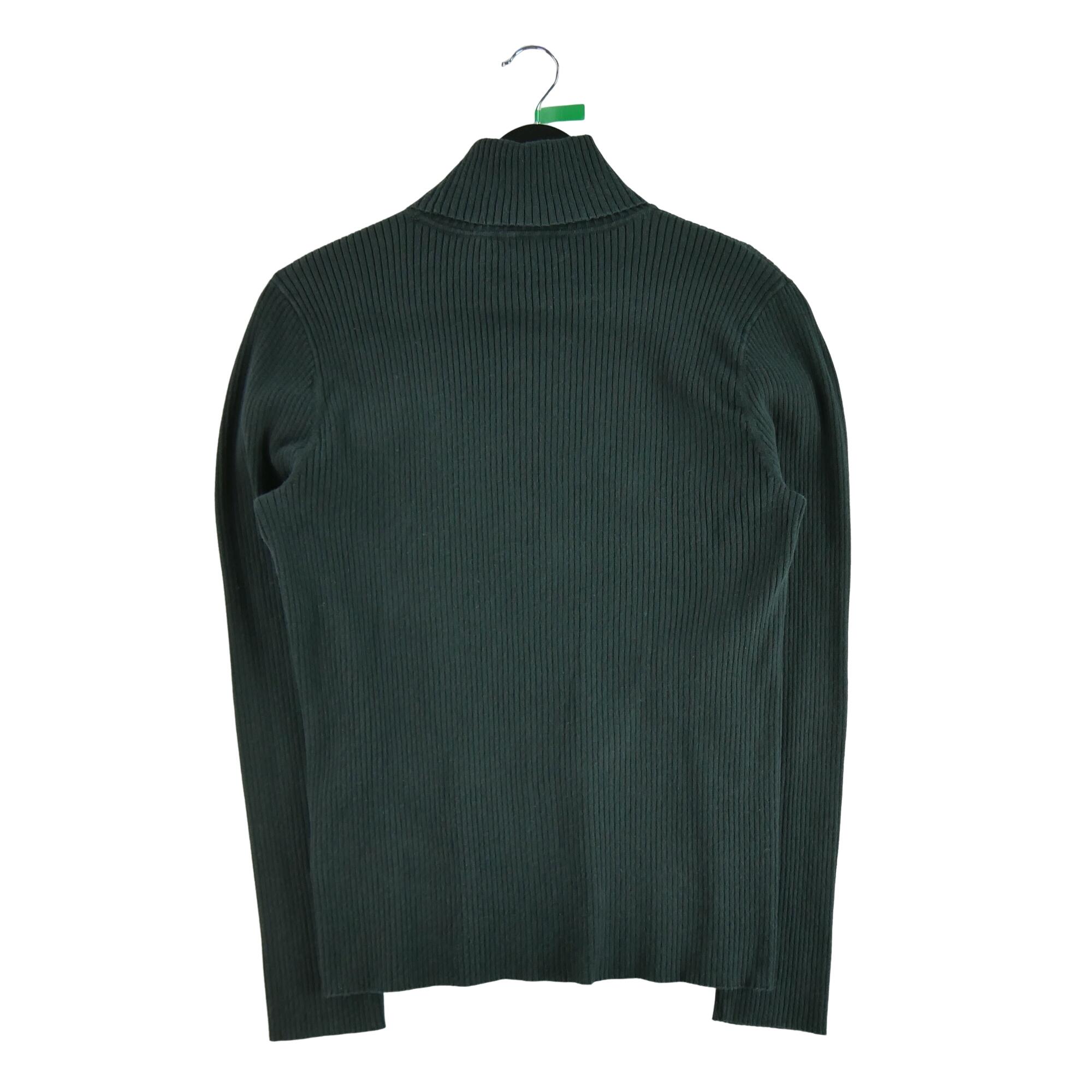 Segunda Vida - Suéter de cuello alto negro para mujer - Muy Bueno 2/5