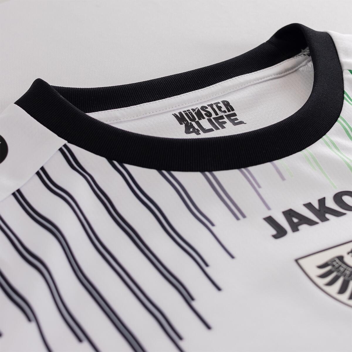 JAKO Kinder Preußen Münster Trikot Away PM4225A 4/7