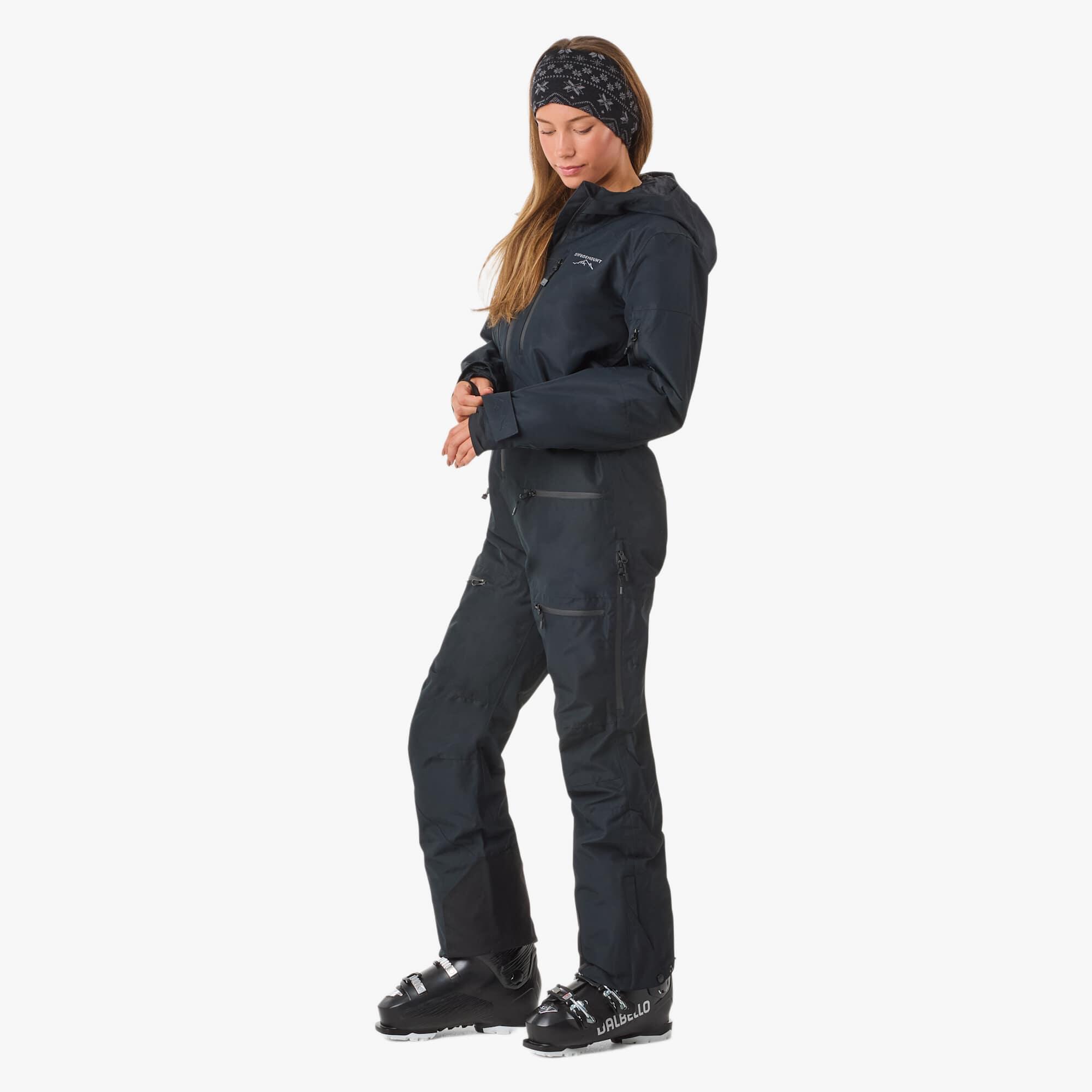 Women skiing winter overall waterproof windproof breathable Freeride II 4/7