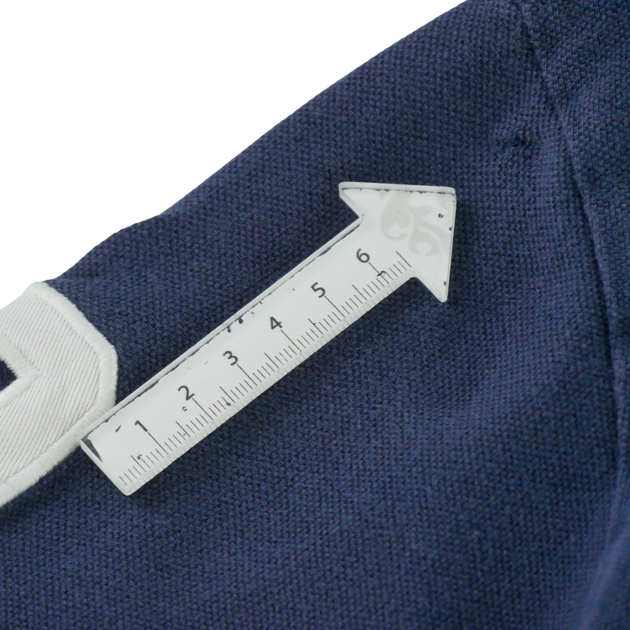 Segunda Vida - Camisa Polo de Manga Curta Azul Marinho - Em bom estado 7/7