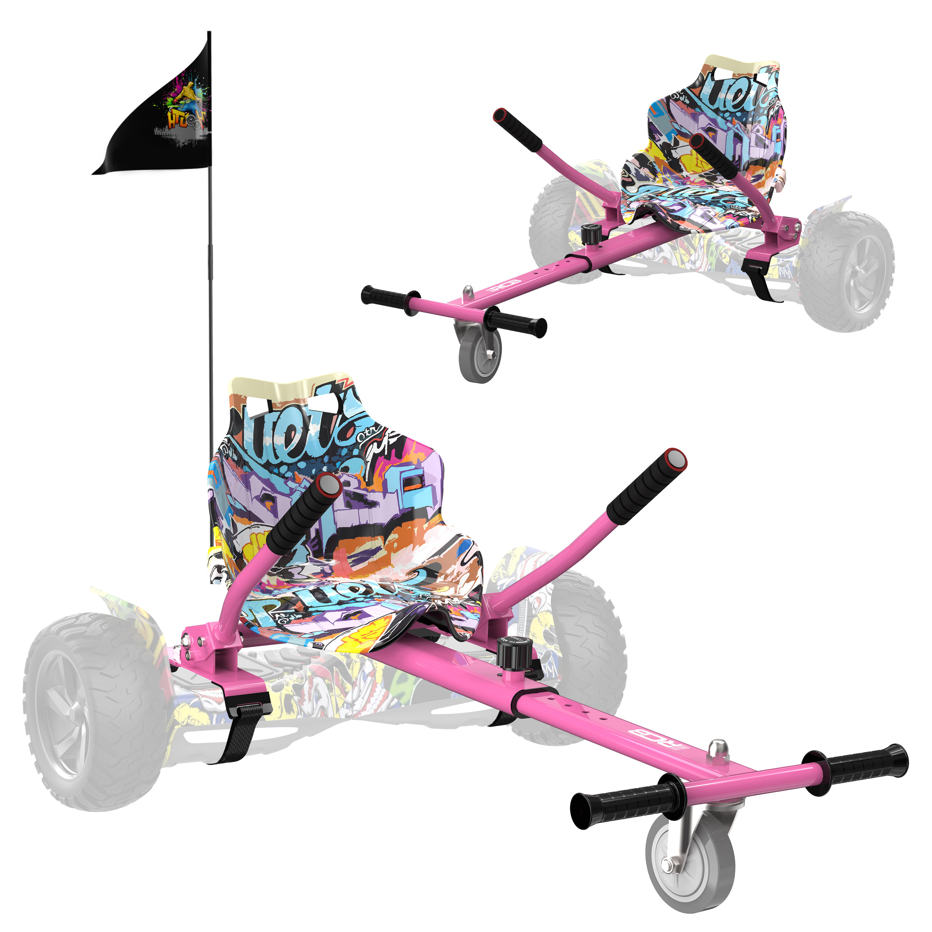 Hoverboards con Go-Kart de 8.5 Pulgadas, Bluetooth RCB-HY-A16 2/9