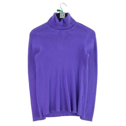 Reconditionné - Pull Femme col roulé Violet - Très Bon État
