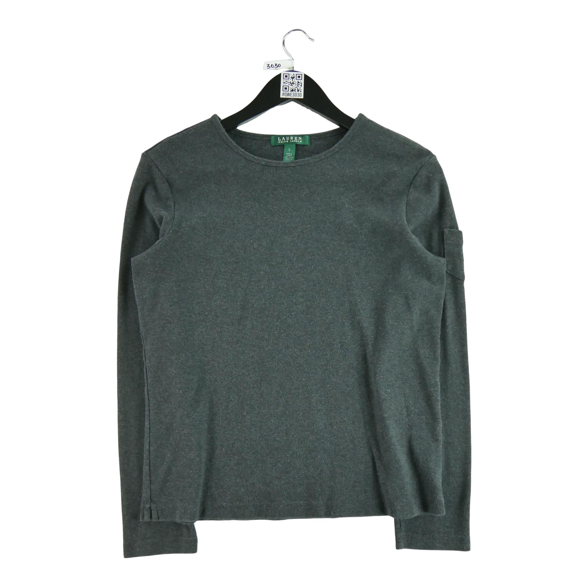 RALPH LAUREN Reconditionné - Pull Femme Gris - Excellent