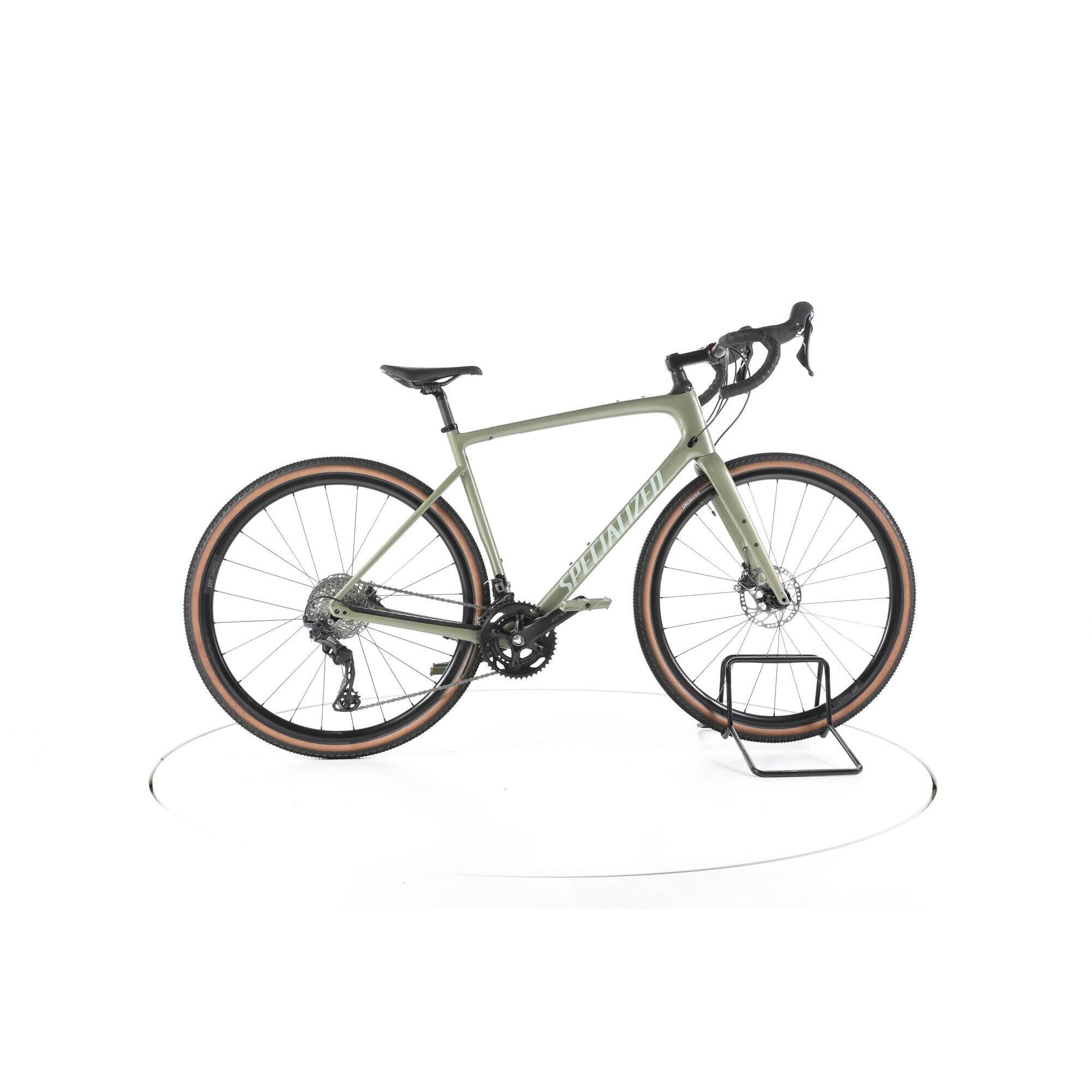 Specialized - Reconditionné - Specialized Diverge Sport Carbon 2024 - Très Bon - Vélo Gravel - Vert - 58 Cm - Decathlon