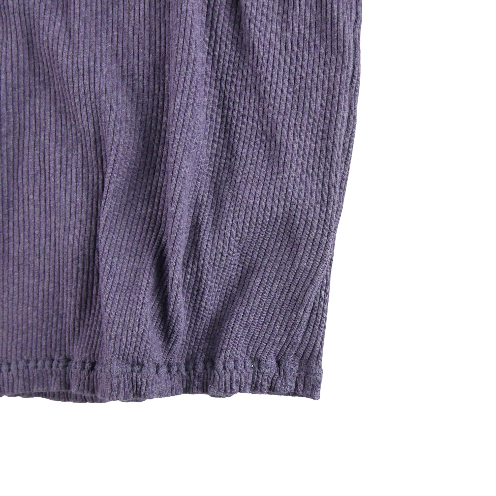 Women's Purple Sweater 3/4