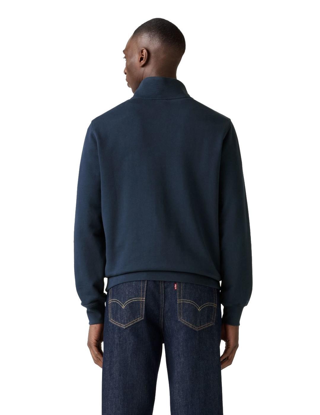 Sweat-shirt Hommes Pack de 1 Confortable à porter-ORIGINAL HM 1/4 ZIP 4/6