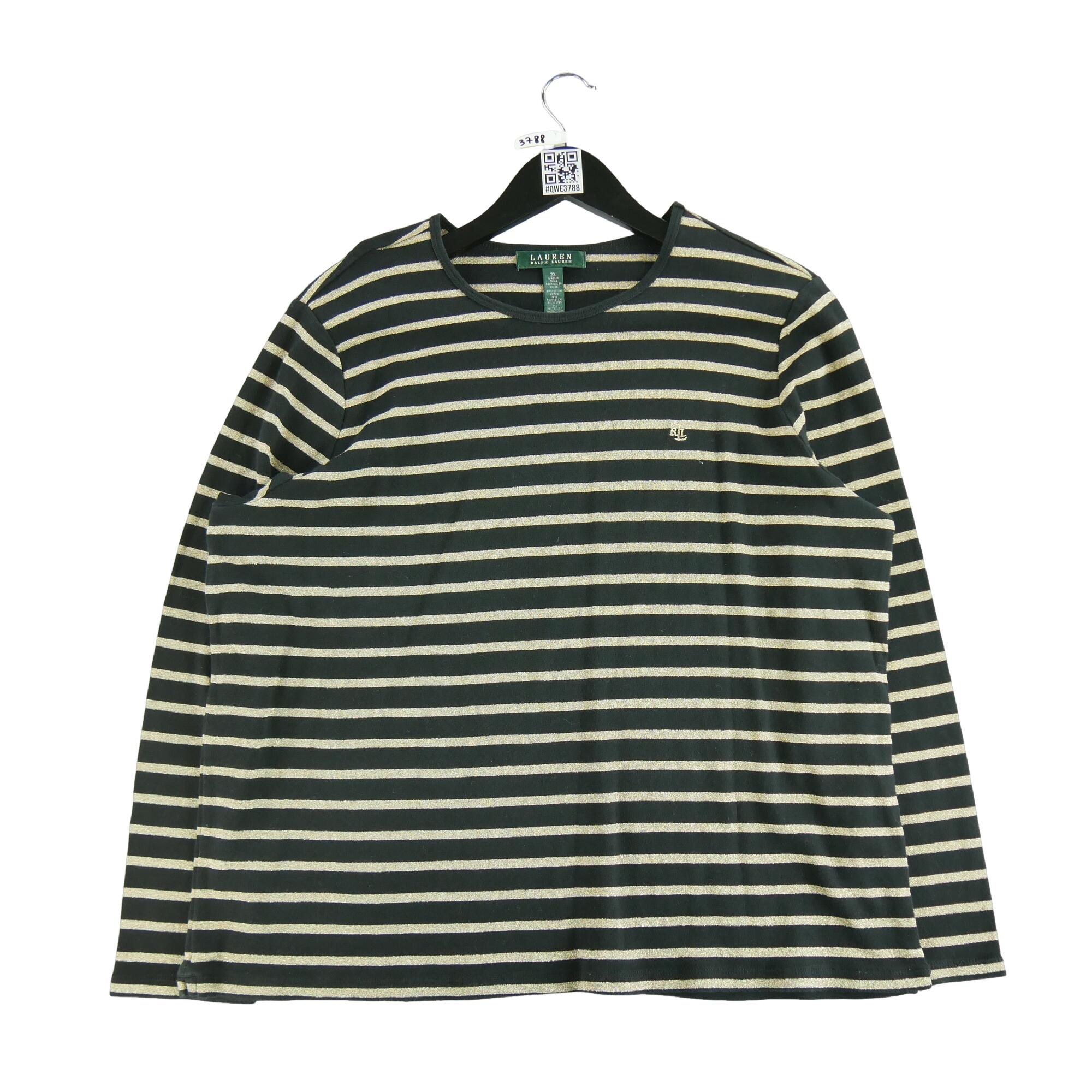 RALPH LAUREN Reconditionné - Pull Femme Noir - Excellent