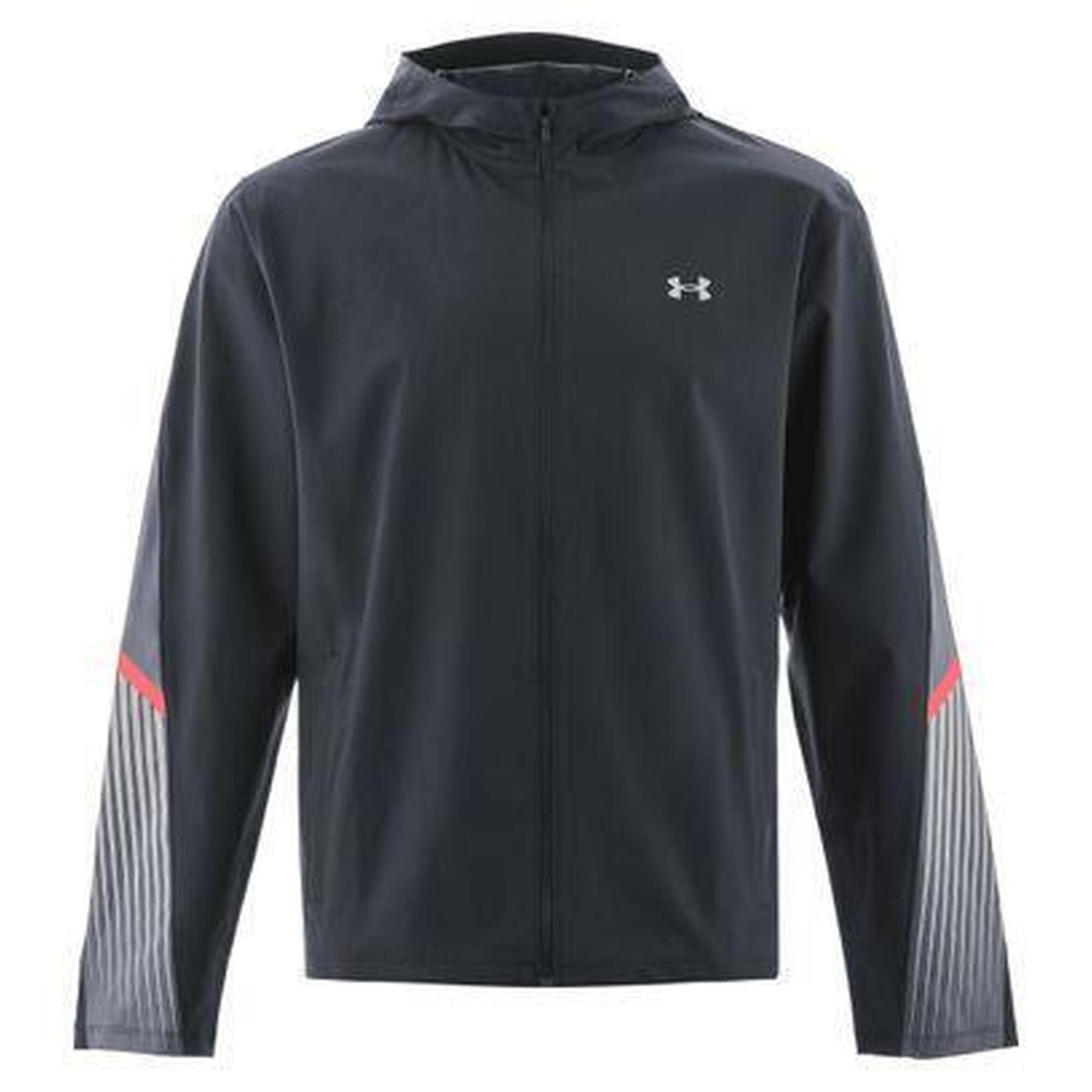 Geacă de alergare pentru bărbați Under Armour Velociti Storm cu glugă
