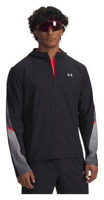 Chaqueta con capucha Under Armour Velociti Storm Negro, Hombre